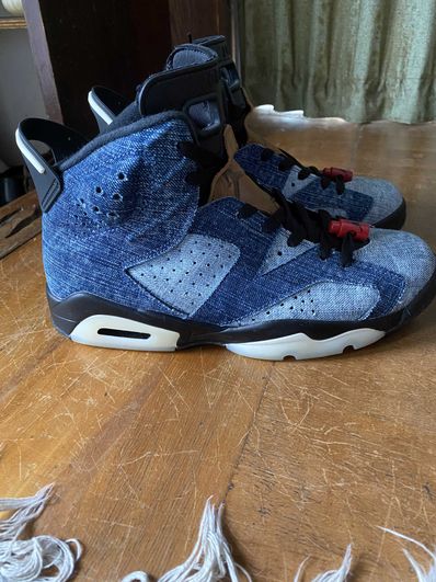 NIKE AIR JORDAN 6 "WASHED DENIM"