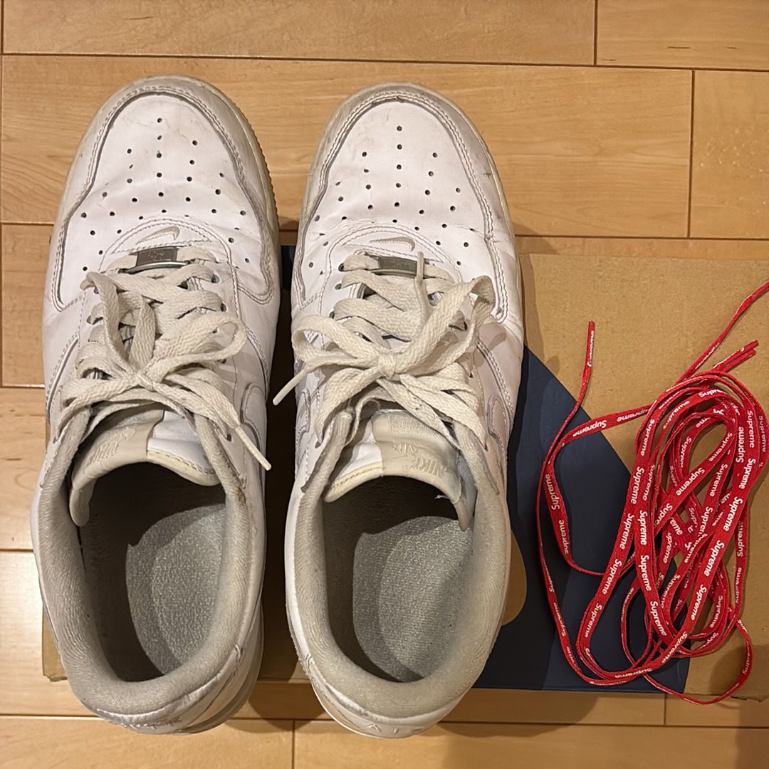 Supreme × Nike Air Force 1 Low "White"