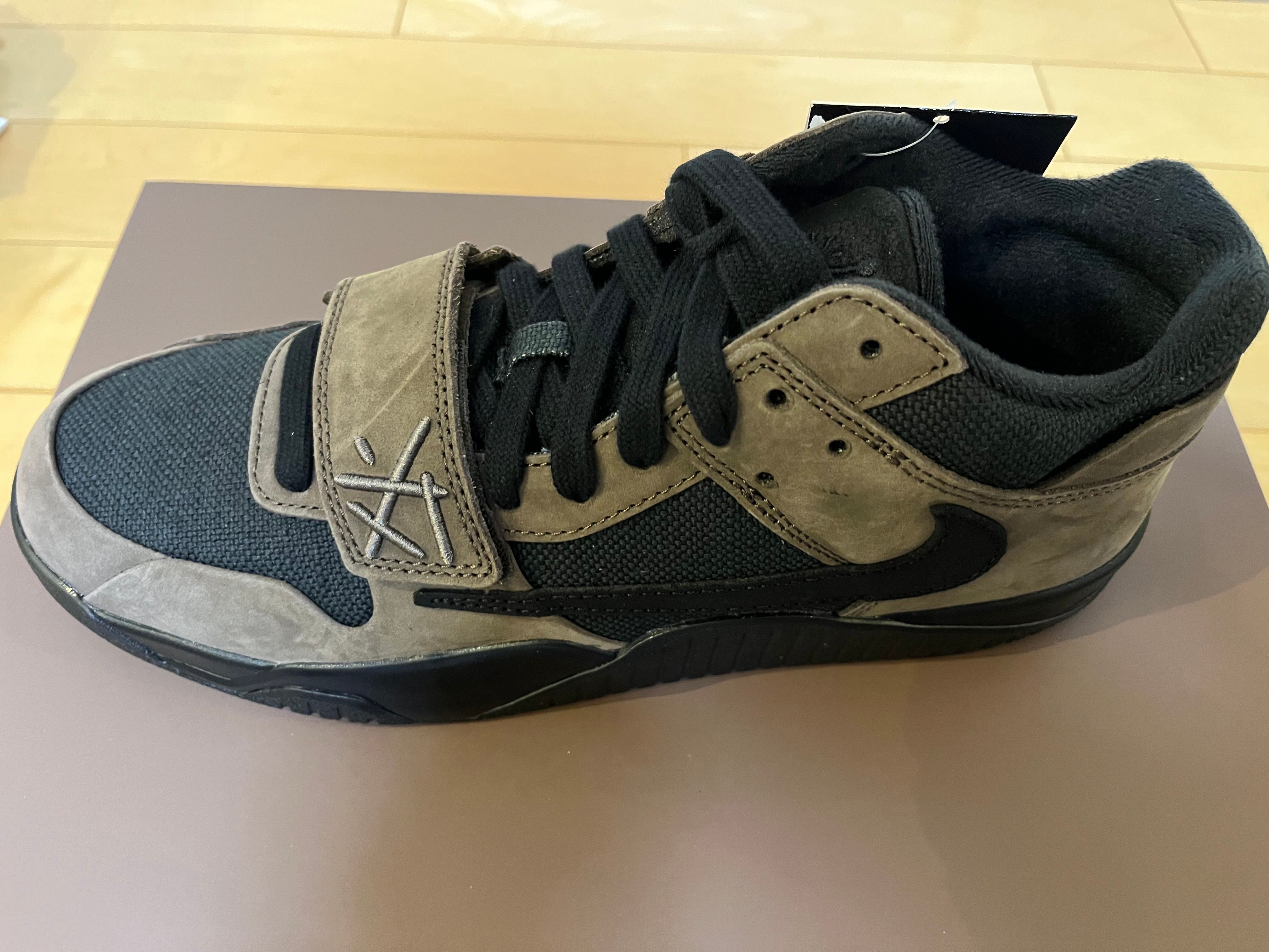 Travis Scott × Nike Jordan Jumpman Jack TR CJ1 T-Rexx "Black and Dark Mocha"