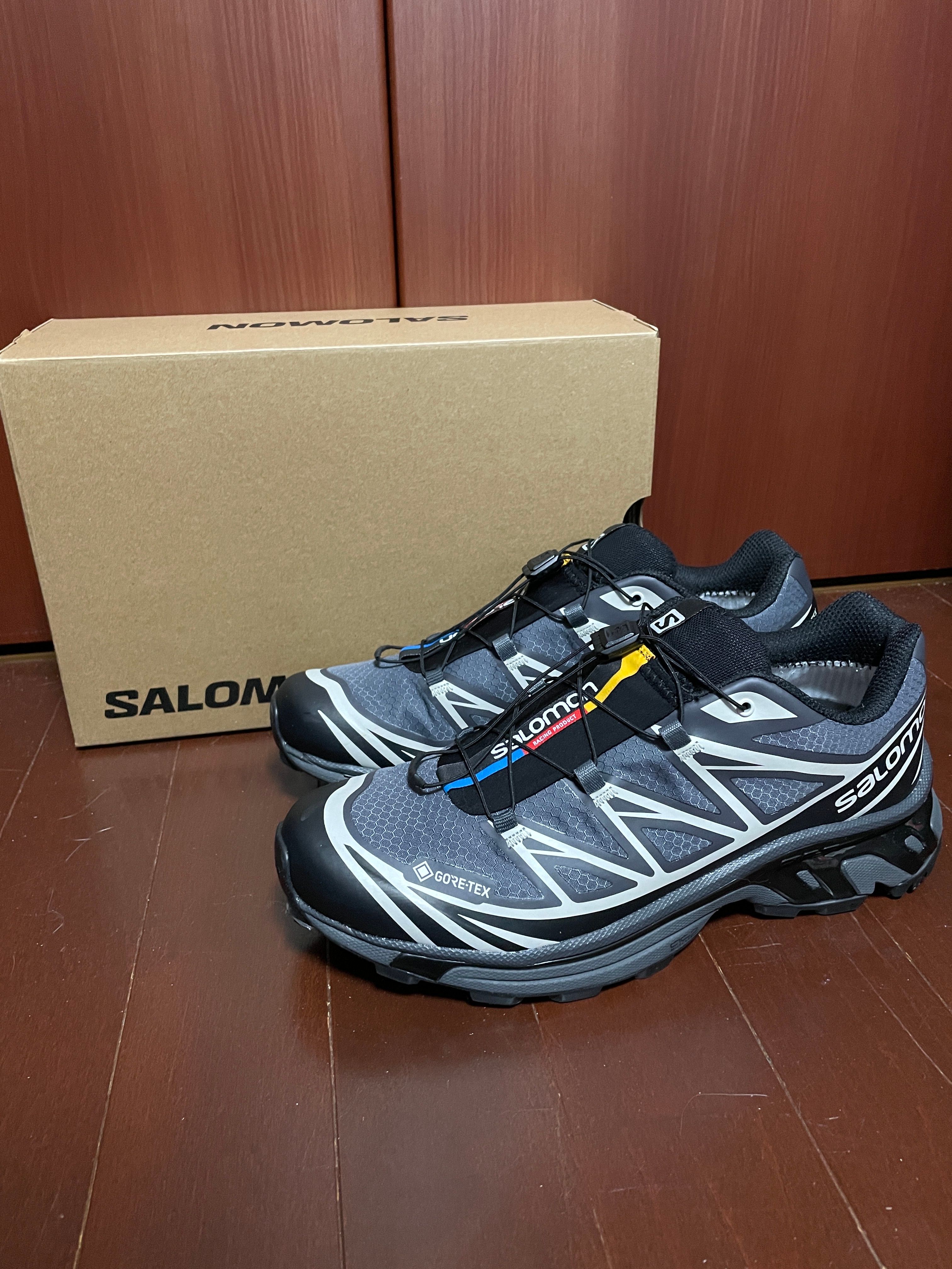 Salomon XT-6 GORE-TEX "Black/Ebony/Lunar Rock"