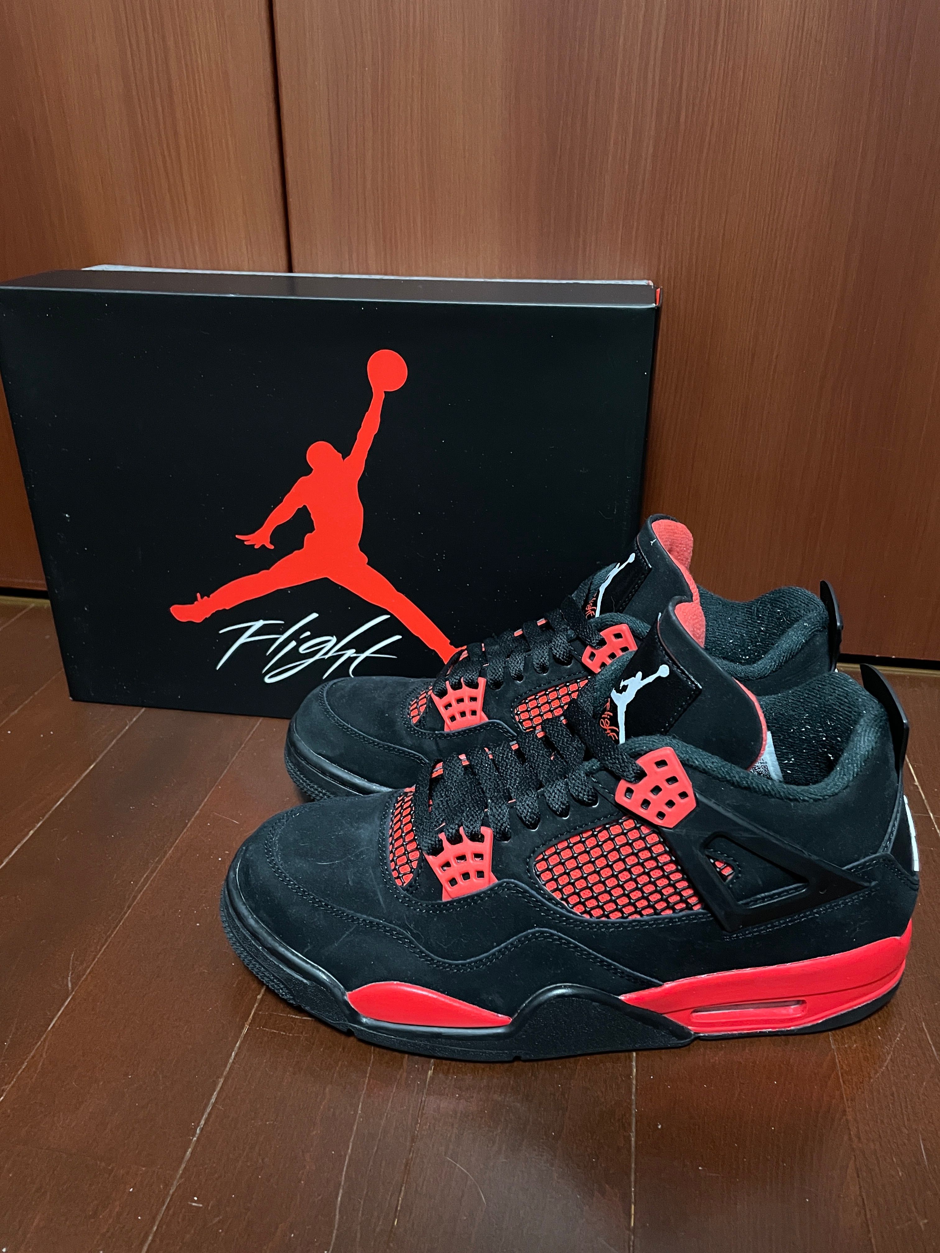 Nike Air Jordan 4 "Red Thunder/Crimson"