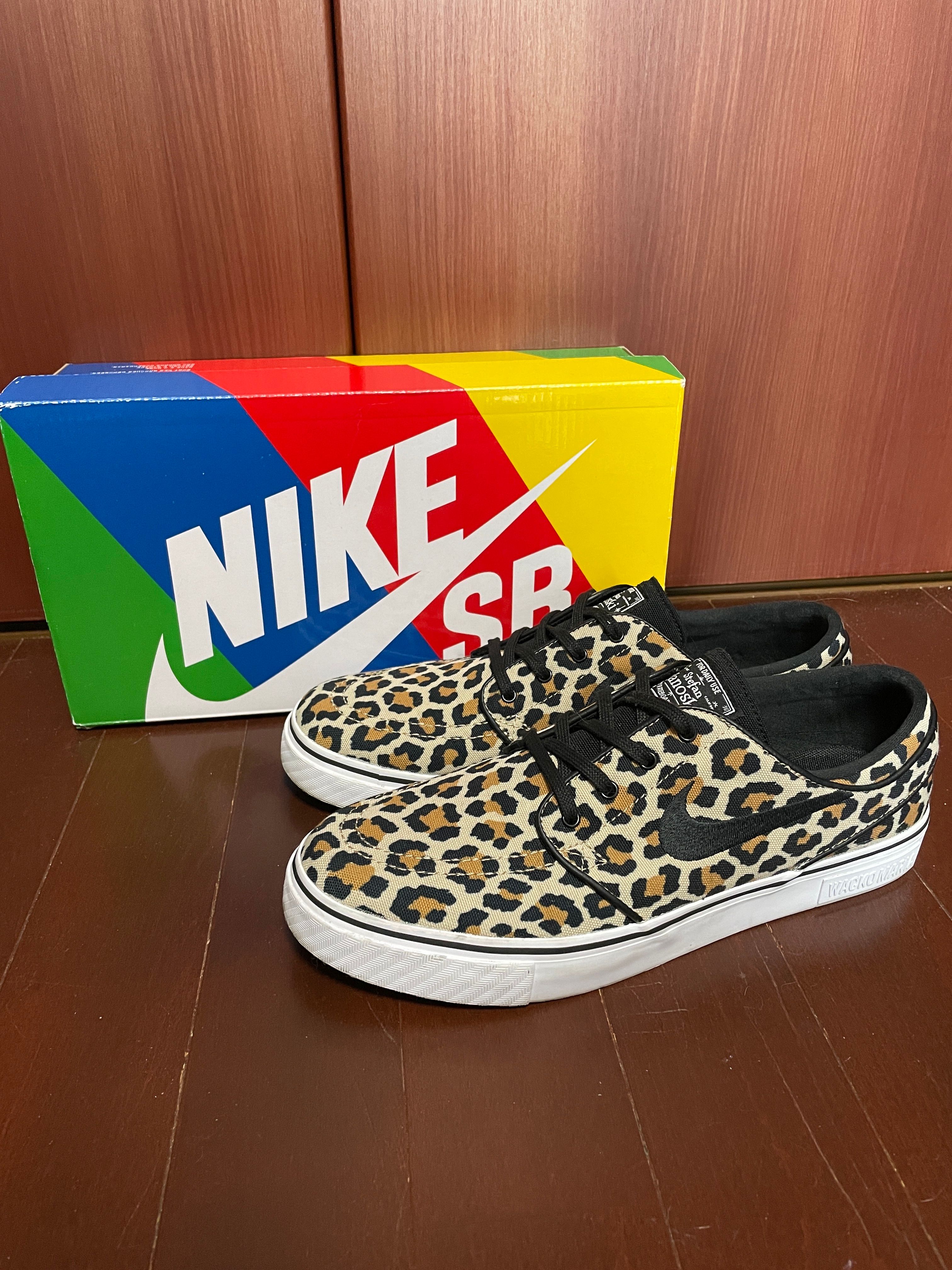 Wacko Maria × Nike SB Janoski CNVS OG QS "Leopard"