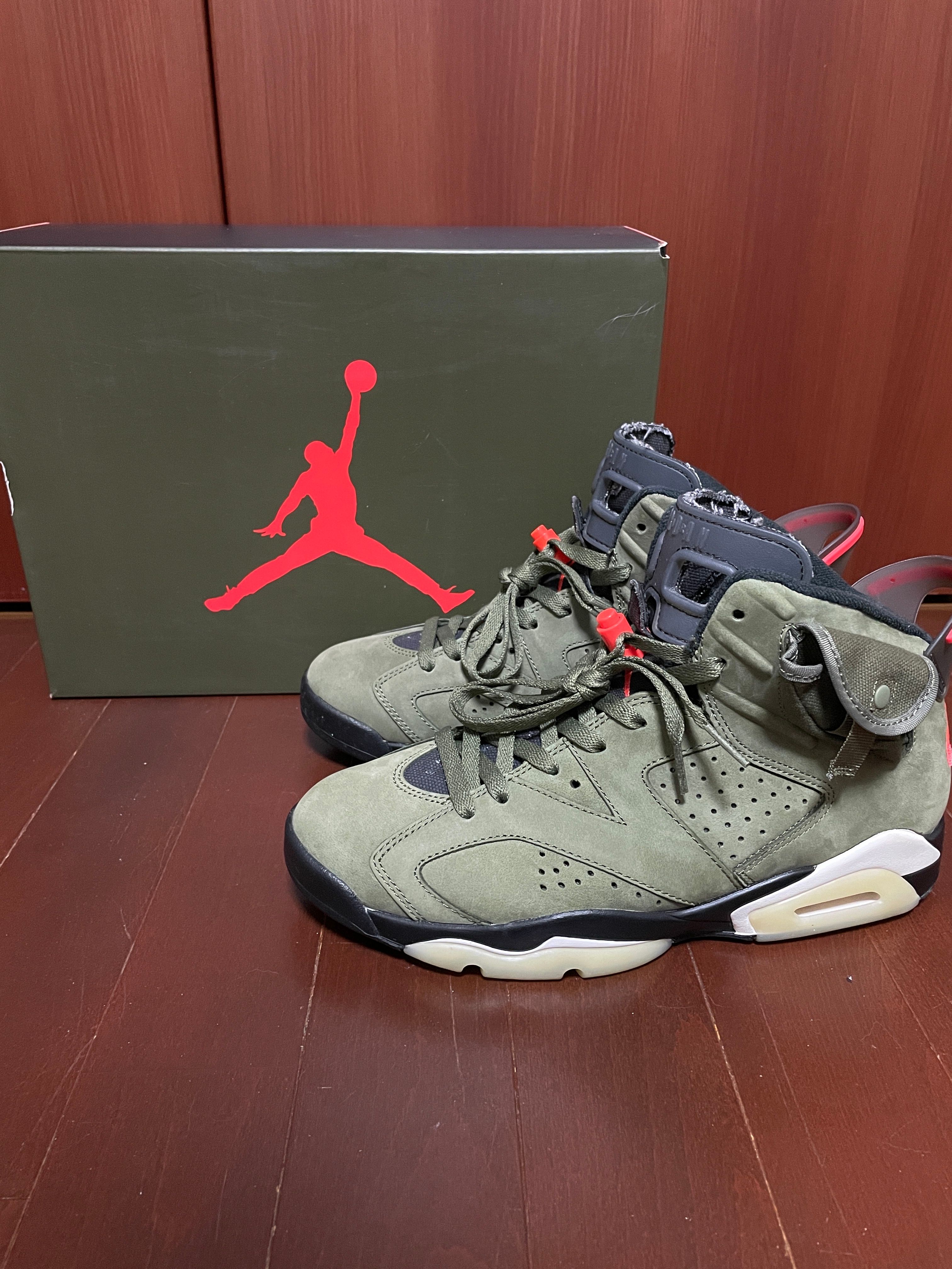 Travis Scott × Nike Air Jordan 6 Retro "Medium Olive"