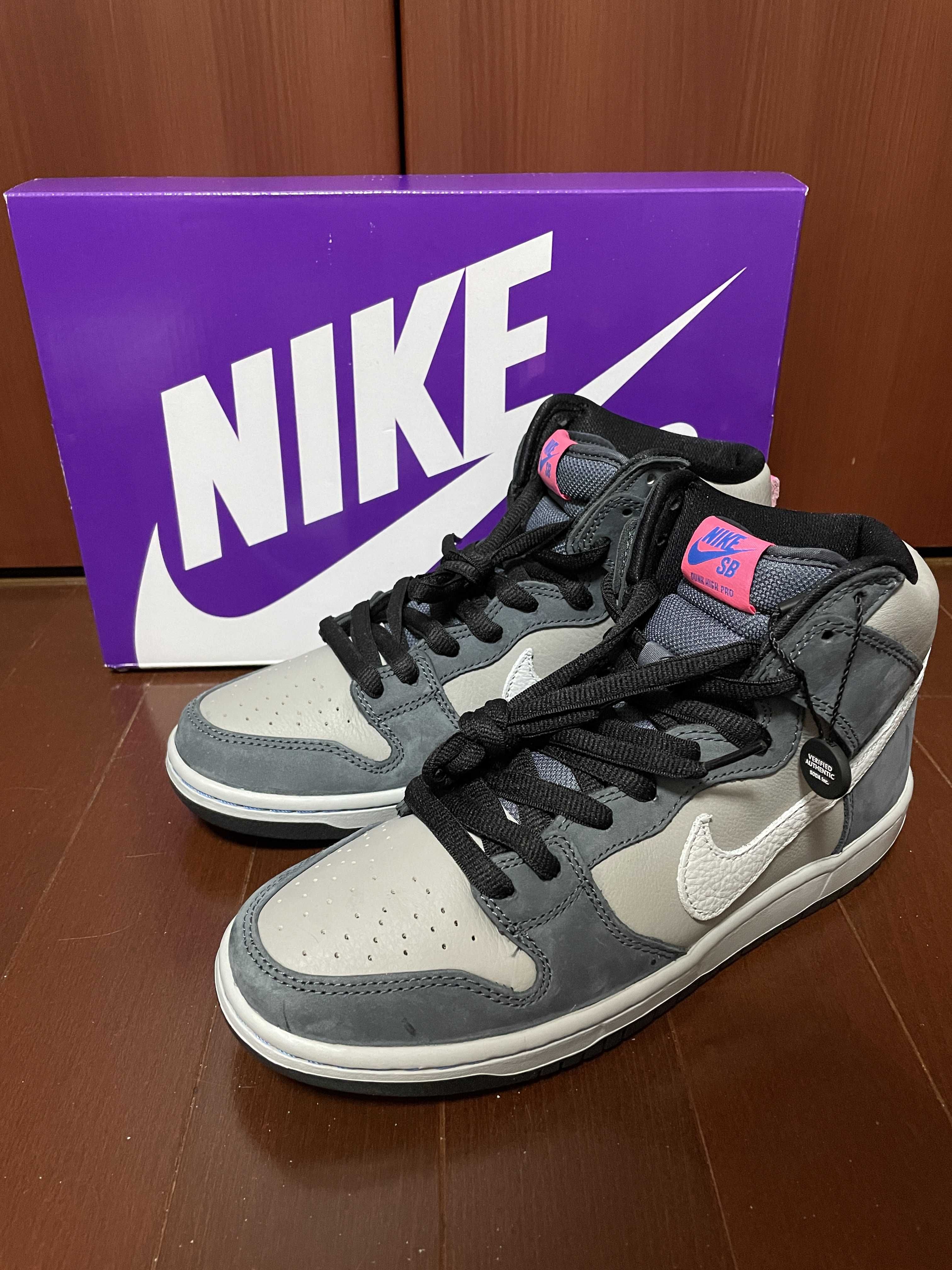 Nike SB Dunk High Pro "Medium Grey"