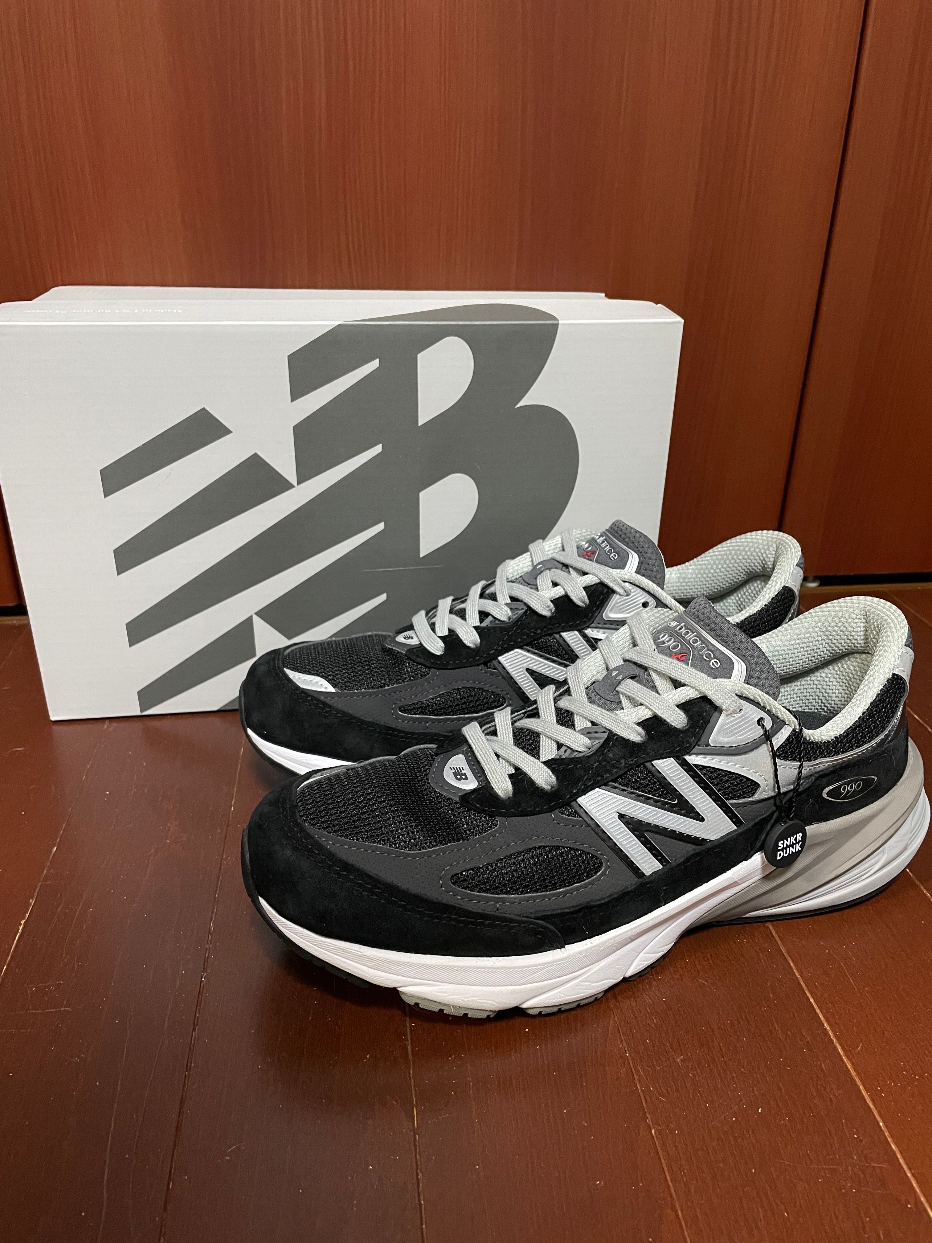 New Balance 990V6 "Black" (Heel NB Logo)