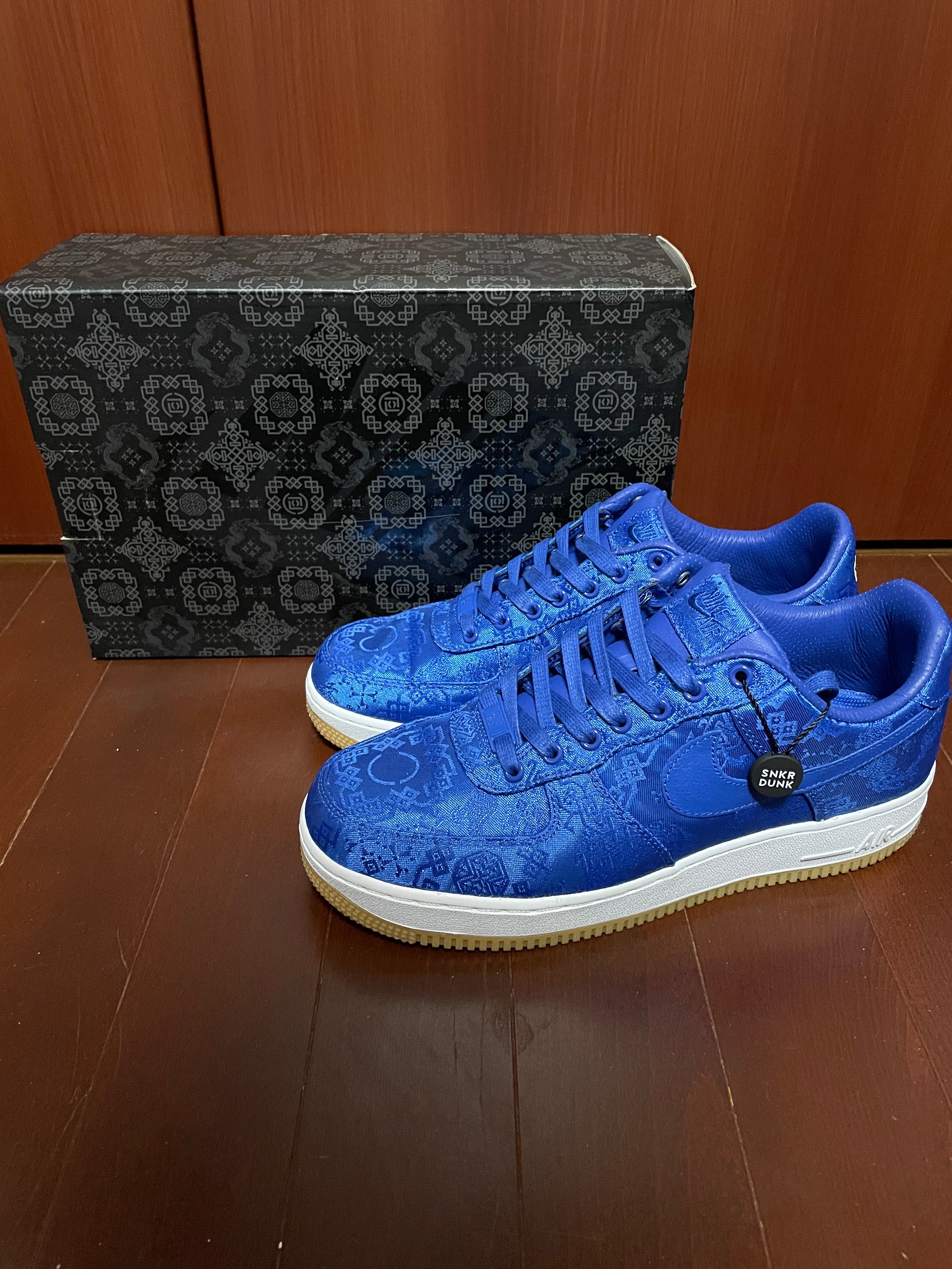 CLOT × Nike Air Force 1 Low "Blue"