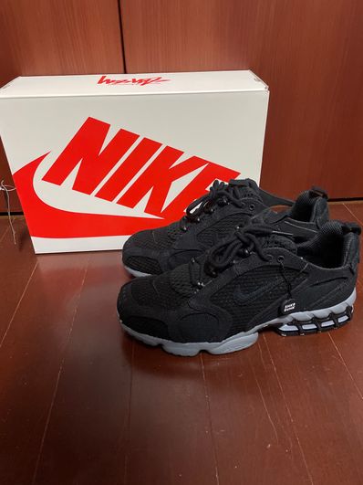 Stussy × Nike Air Zoom Spiridon Cage 2 "Black"