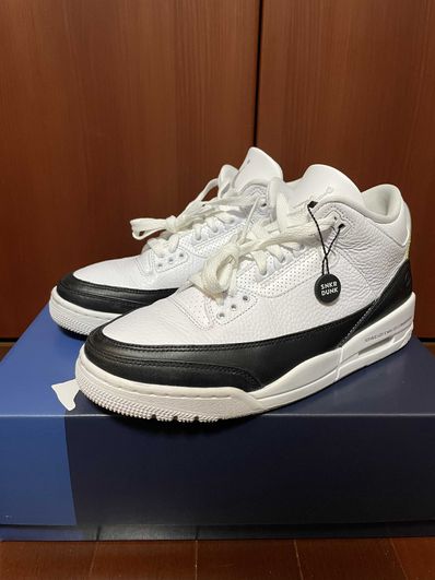 Fragment × Nike Air Jordan 3 "White/Black"