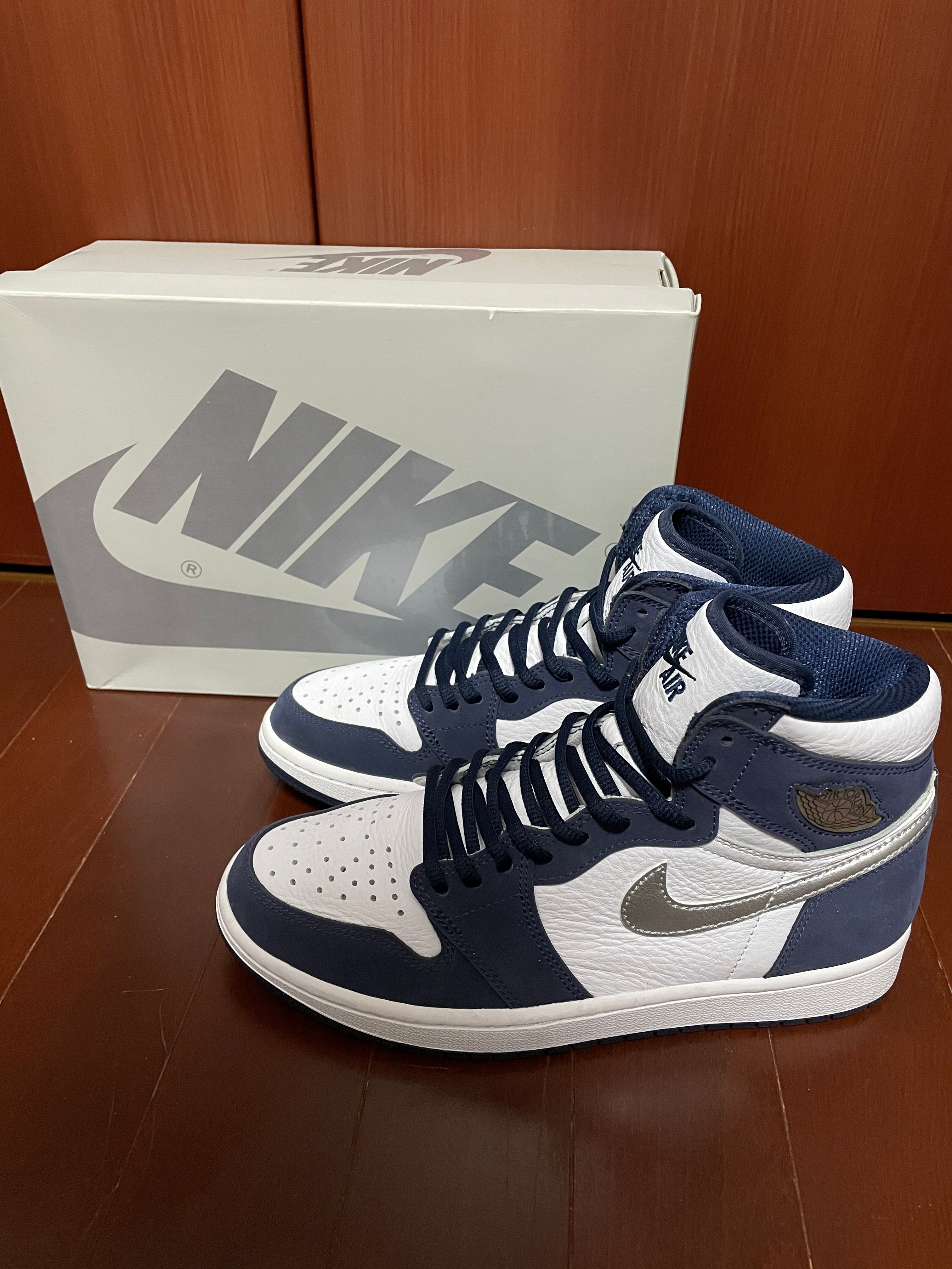 Nike Air Jordan 1 High OG CO.JP "White/Midnight Navy" (2020)(ブリーフケースなし)