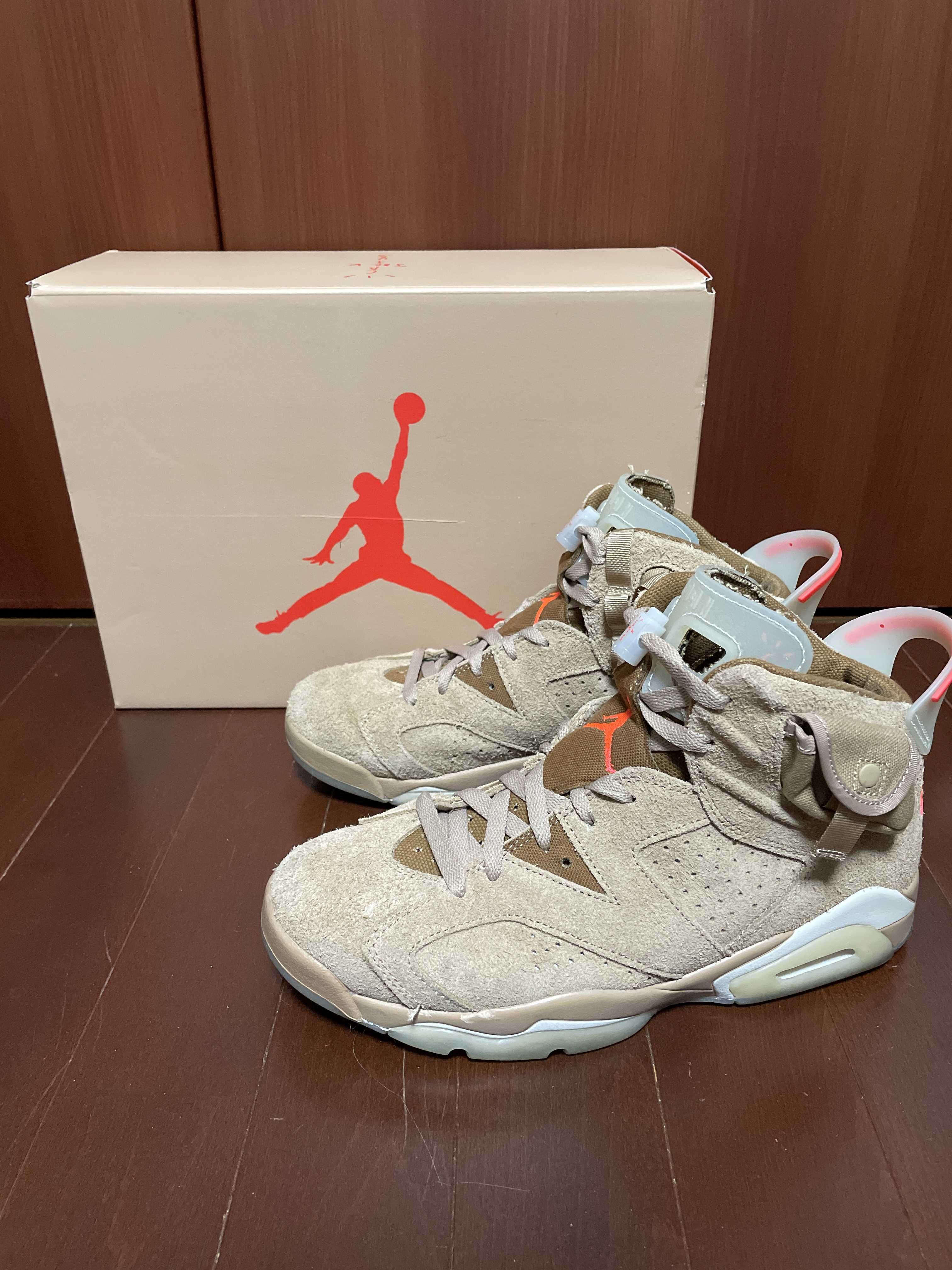 Travis Scott × Nike Air Jordan 6 "British Khaki"