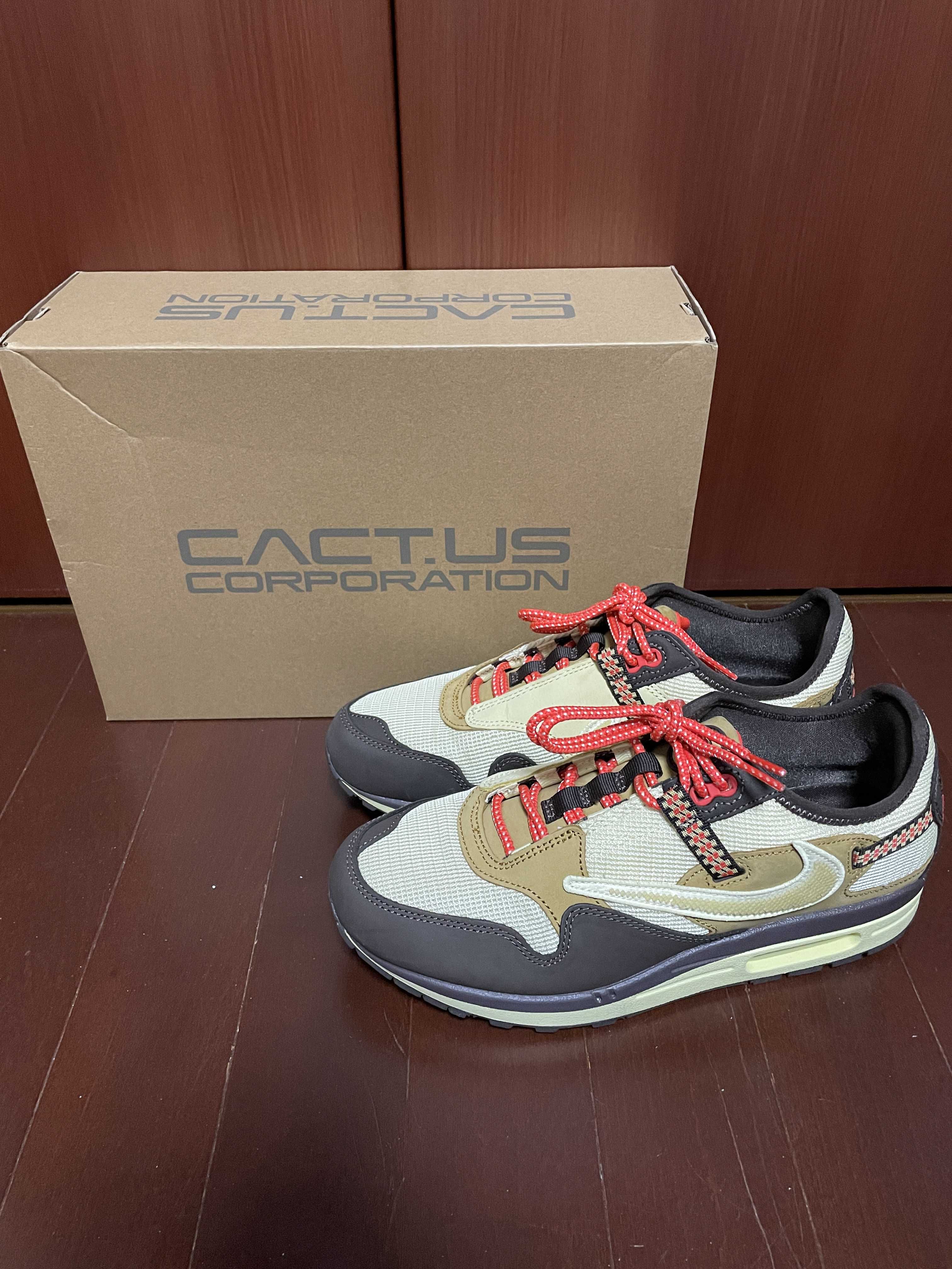 Travis Scott × Nike Air Max 1 "CACT.US Brown"