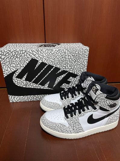 Nike Air Jordan 1 High OG "White Cement/Safari"