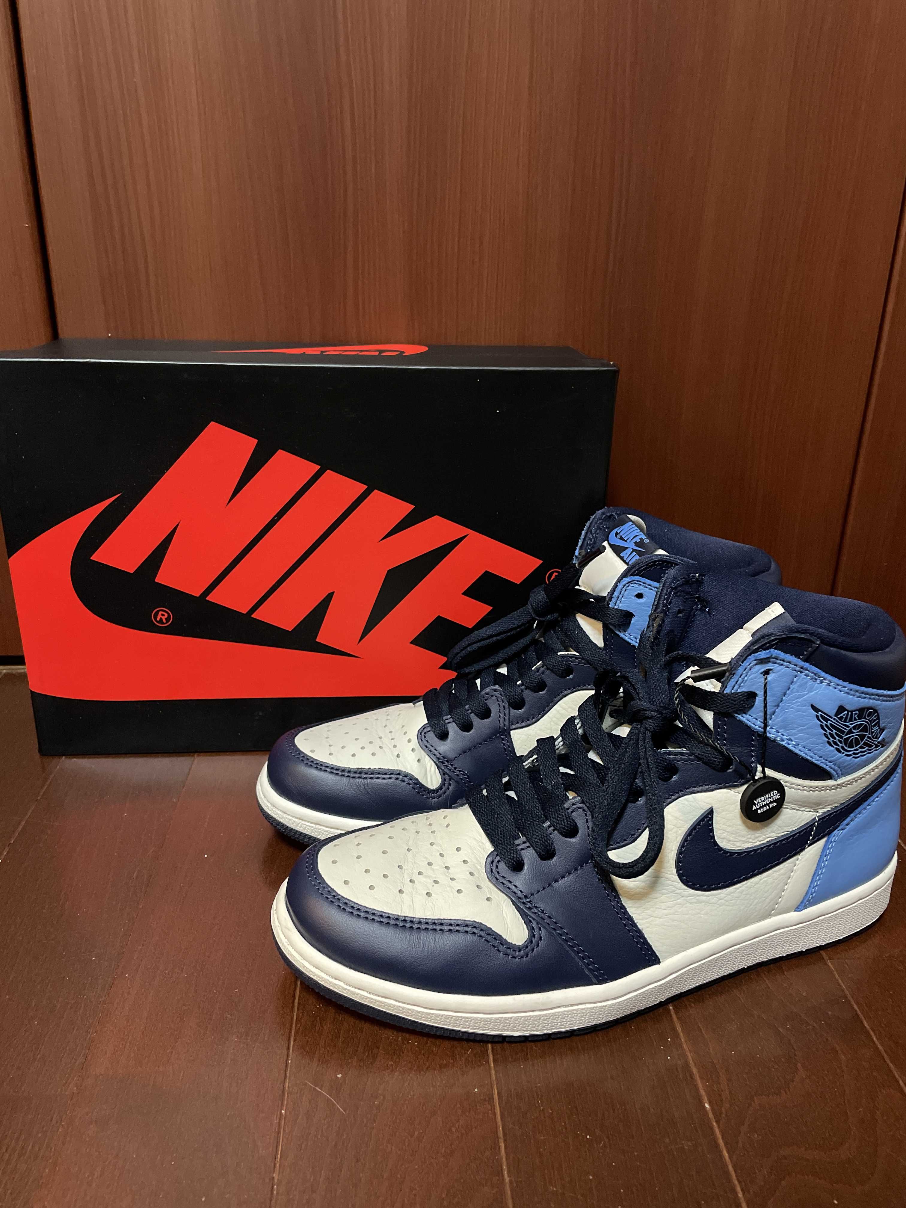 Nike Air Jordan 1 Retro High OG "Obsidian/University Blue"
