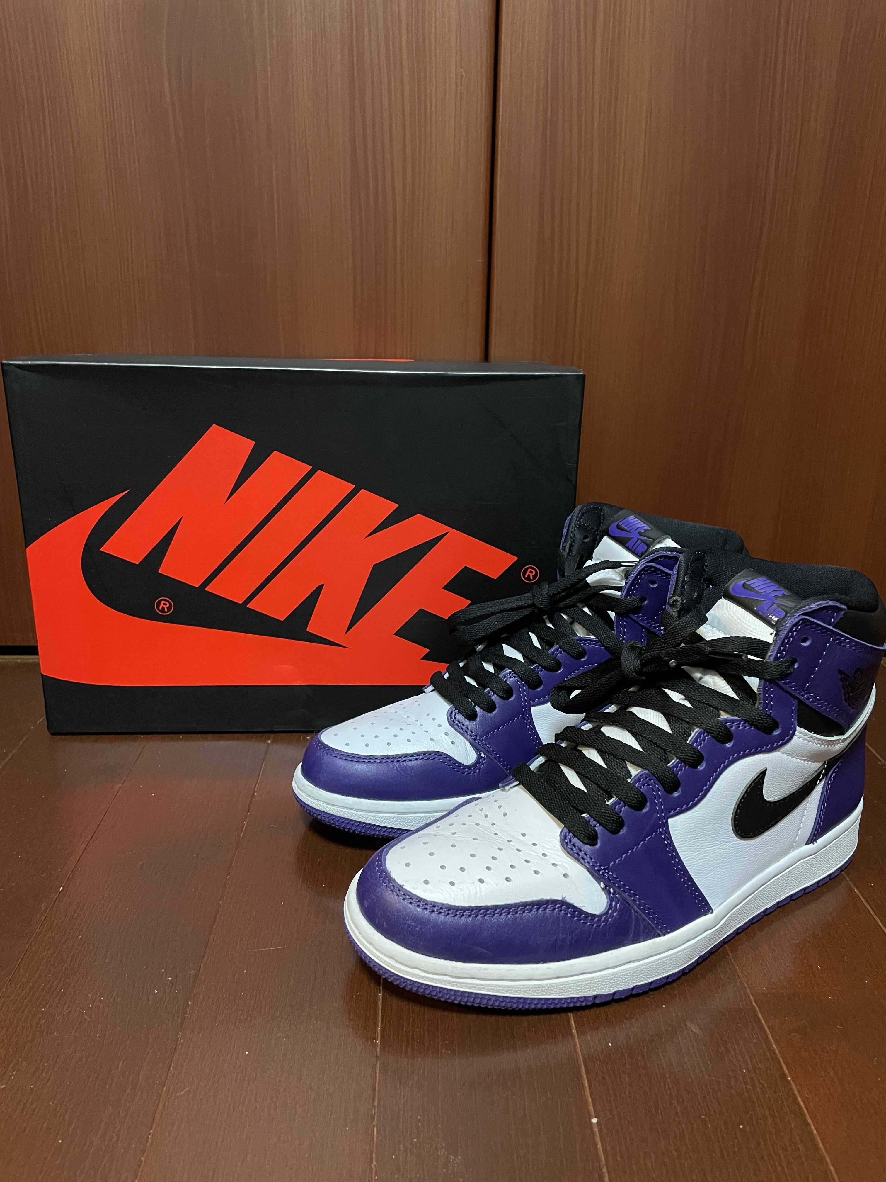 Nike Air Jordan 1 Retro High OG "Court Purple White/Black" (2020)