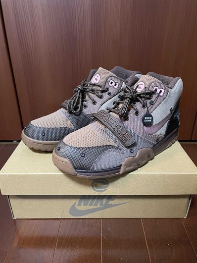 Travis Scott x Nike Air Trainer 1 SP "Archaeo Brown and Rust Pink"