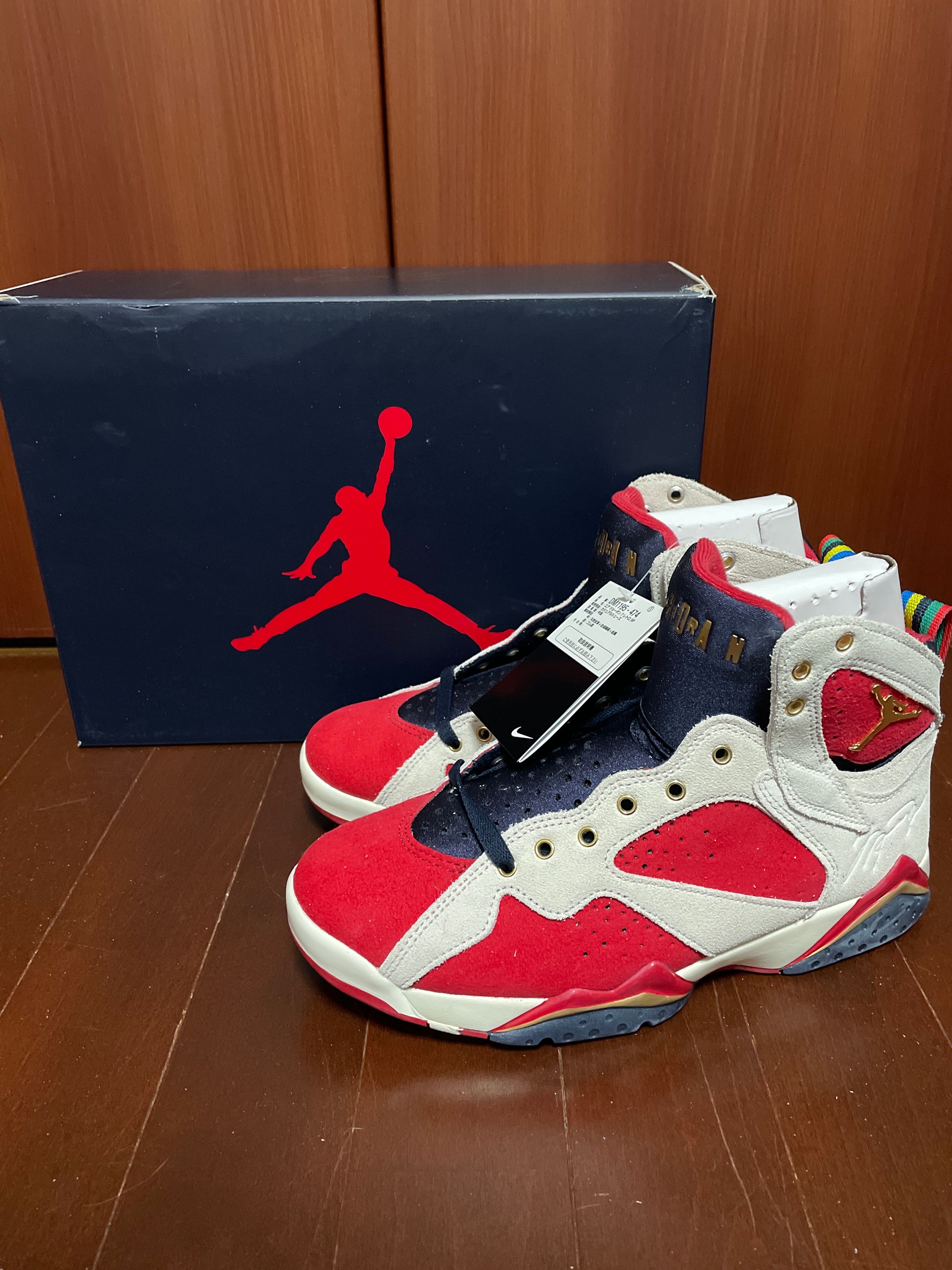 Trophy Room × Nike Air Jordan 7 "True Red and Obsidian"