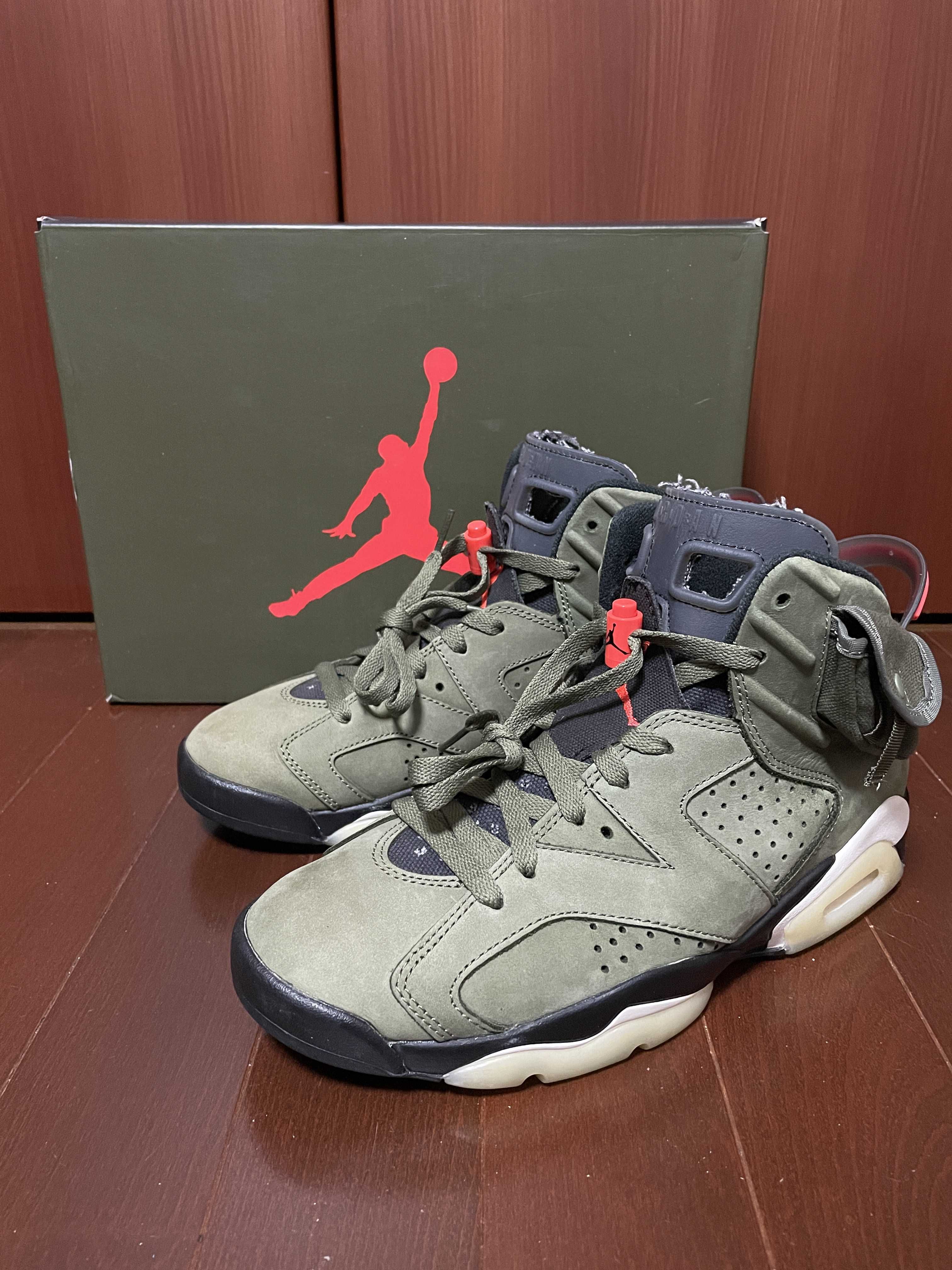 Travis Scott × Nike Air Jordan 6 Retro "Medium Olive"