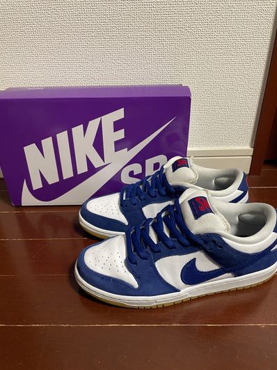 Nike SB Dunk Low "Los Angeles Dodgers/Deep Royal Blue"