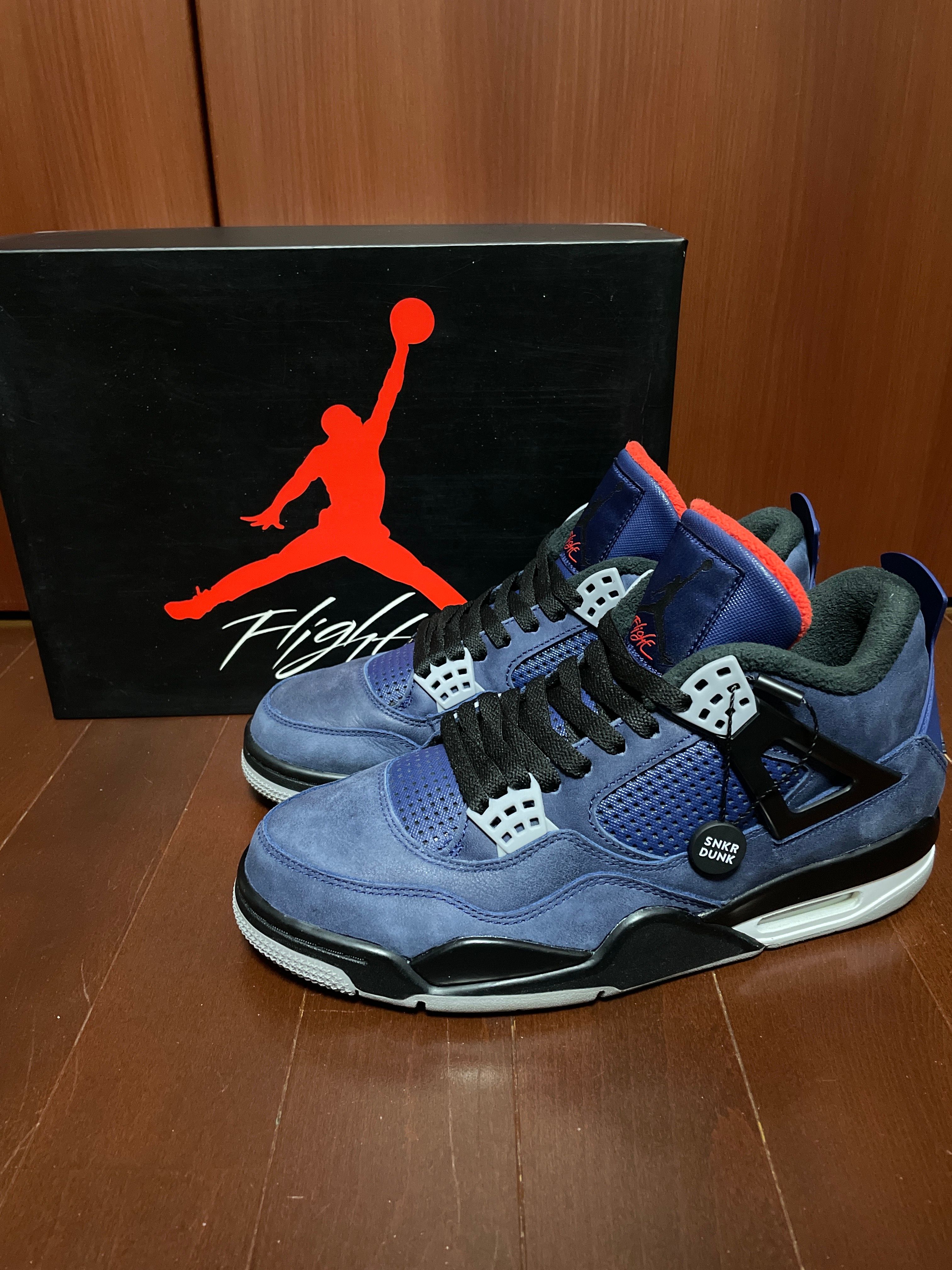 Nike Air Jordan 4 Retro WNTR "Loyal Blue/White/Black"