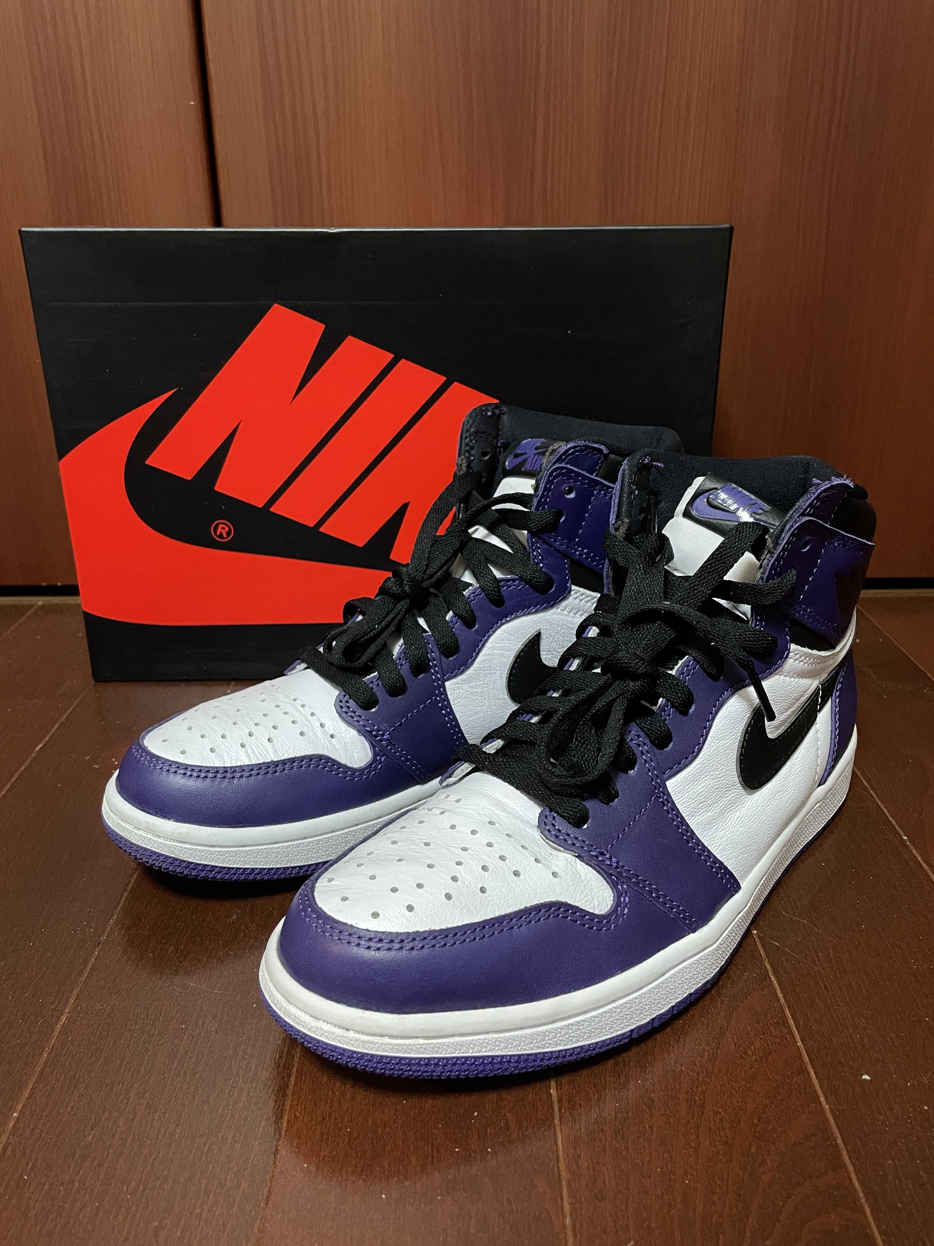 Nike Air Jordan 1 Retro High OG "Court Purple White/Black" (2020)