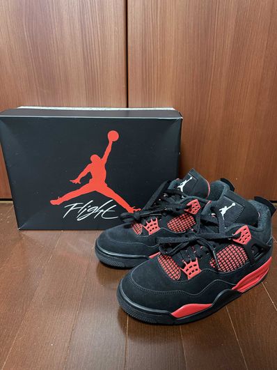 Nike Air Jordan 4 "Red Thunder/Crimson"