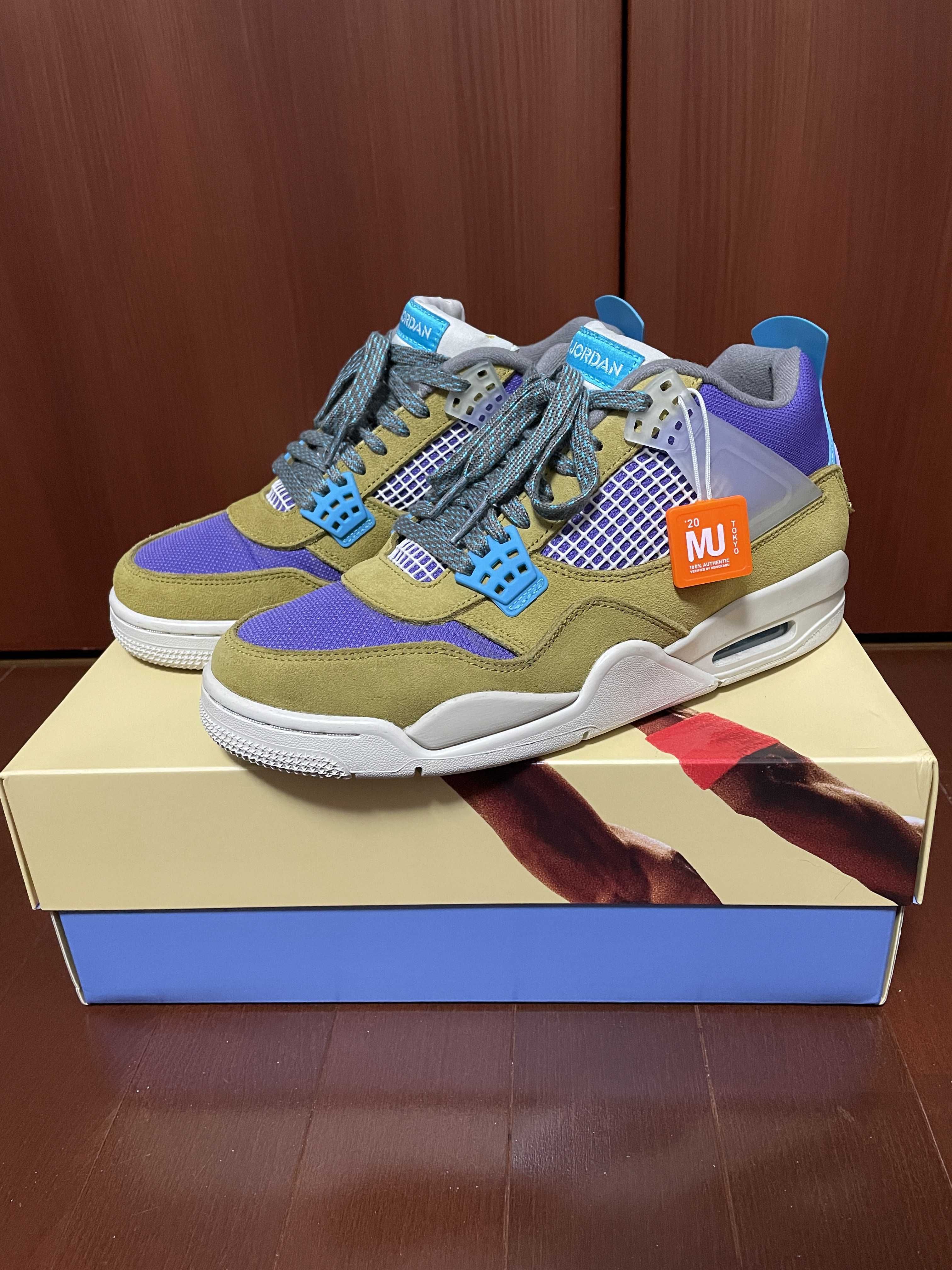 Union × Nike Air Jordan 4 SP "Desert Moss"