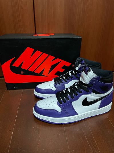 Nike Air Jordan 1 Retro High OG "Court Purple White/Black" (2020)
