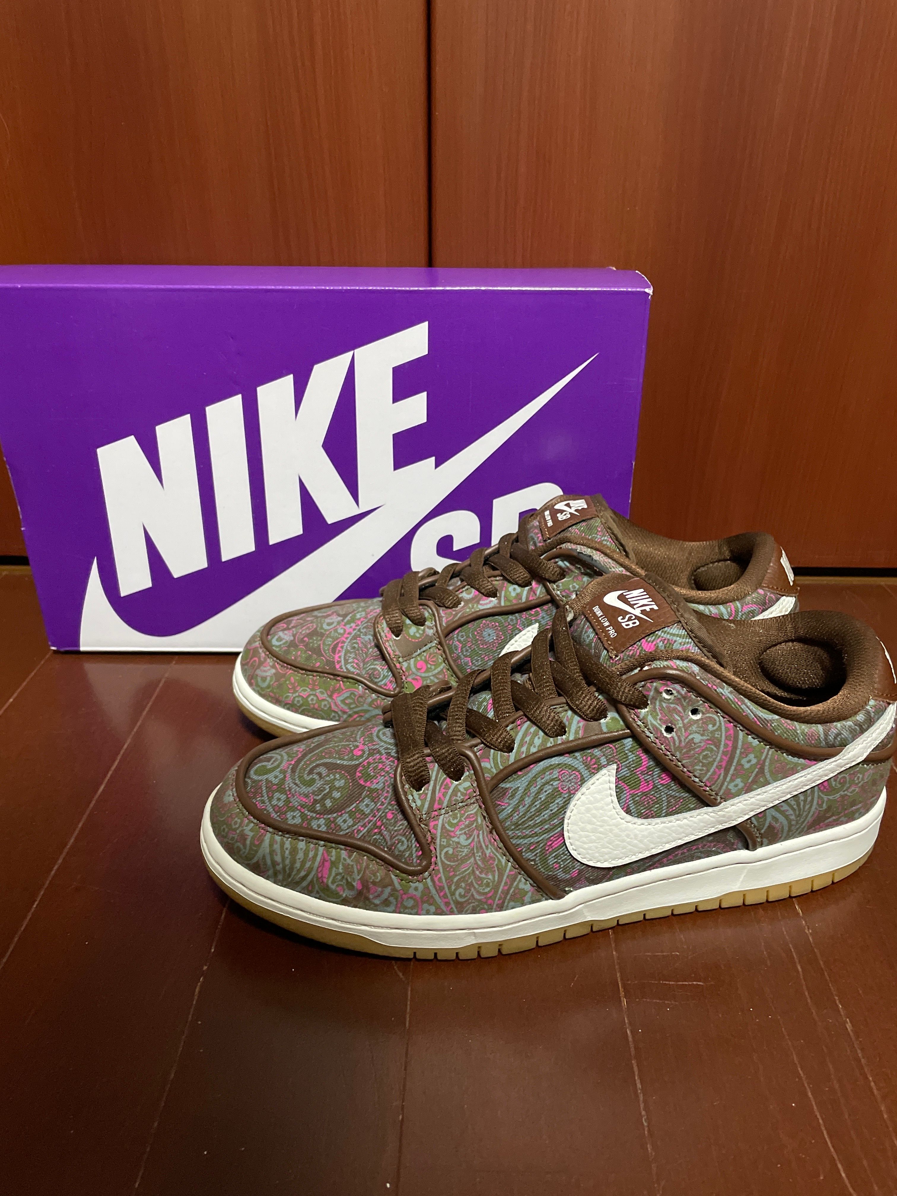 Nike SB Dunk Low PRM "Brown Paisley"