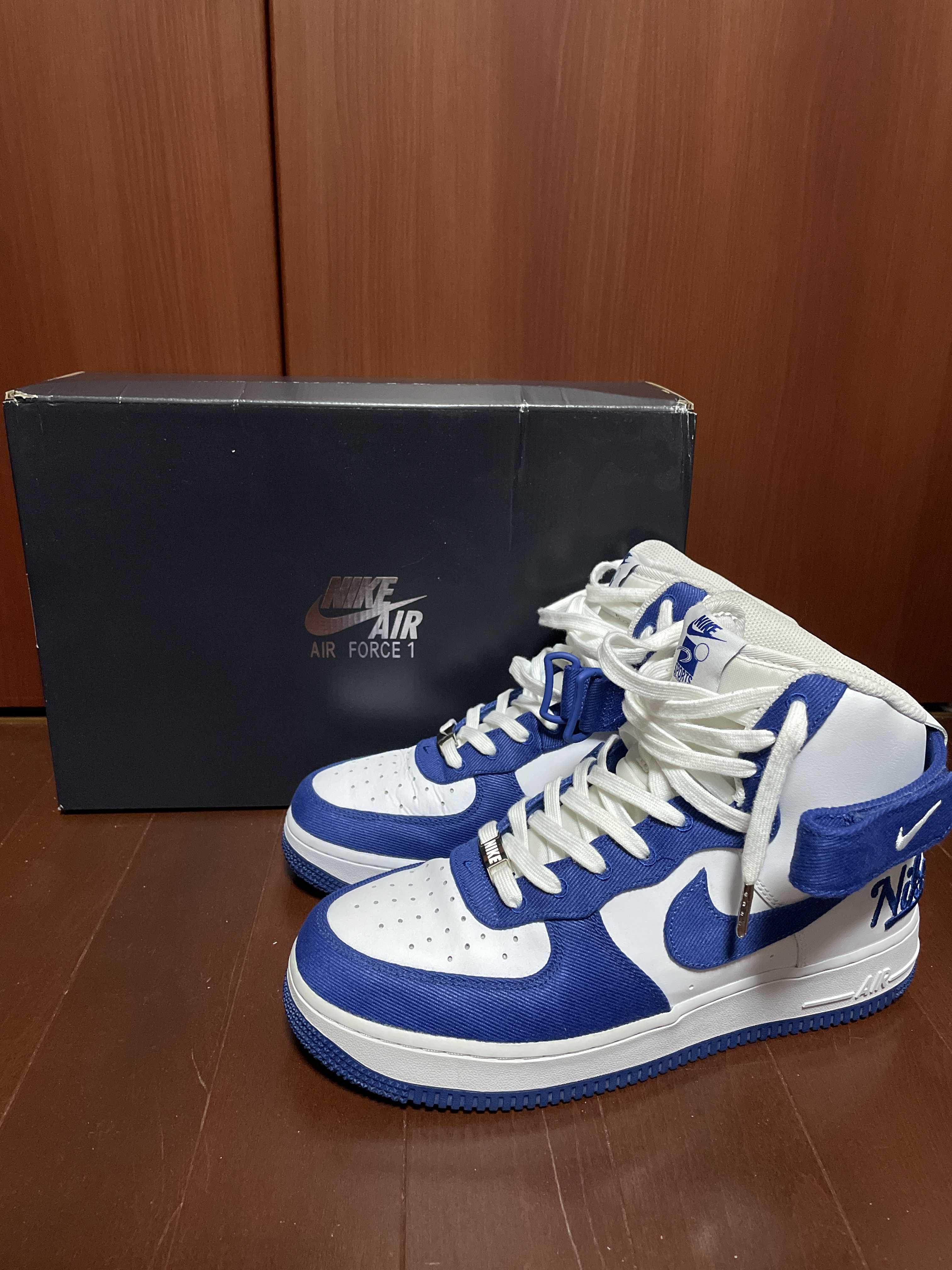 Nike Air Force 1 High EMB "Dodgers"