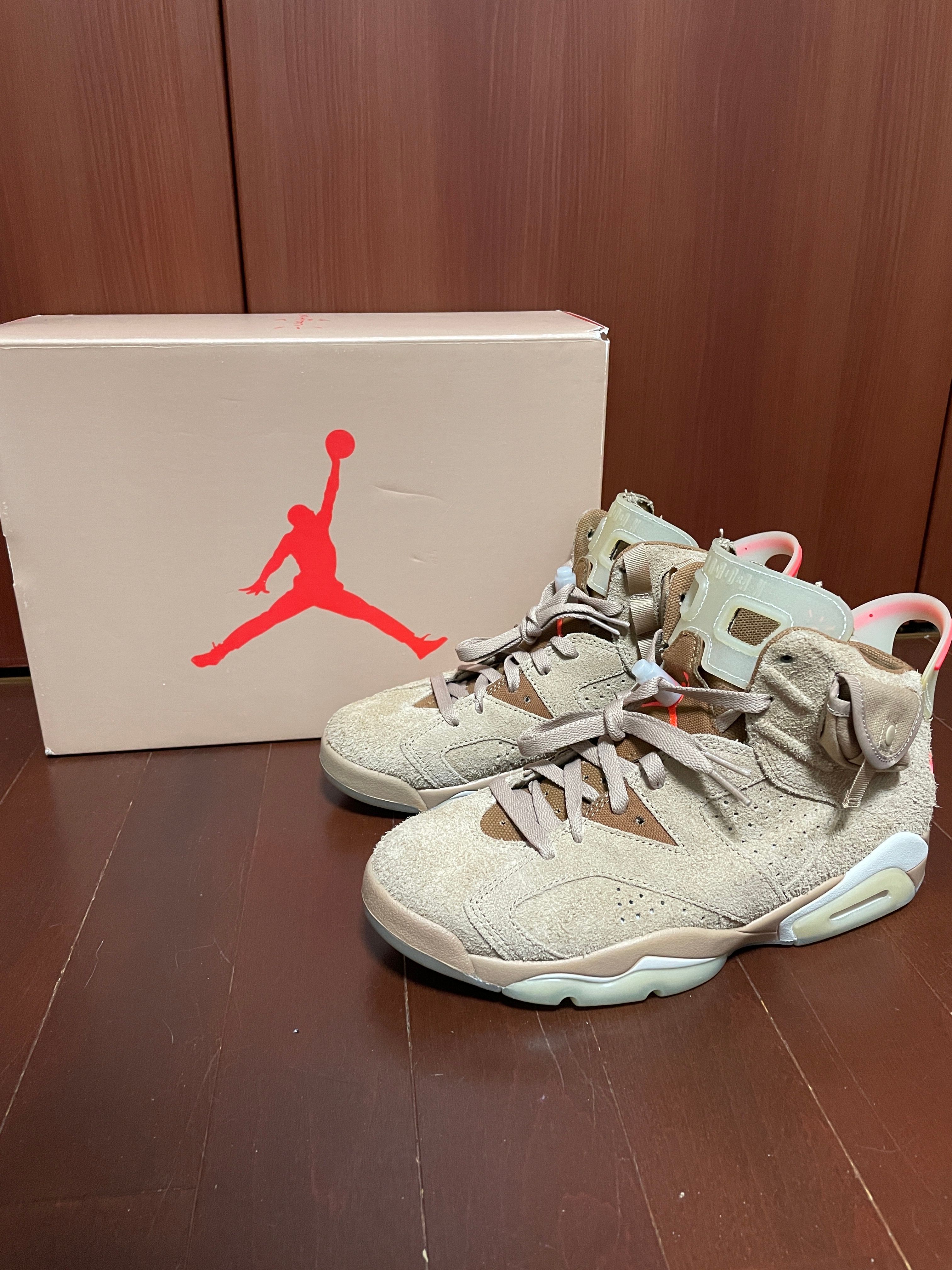 Travis Scott × Nike Air Jordan 6 "British Khaki"