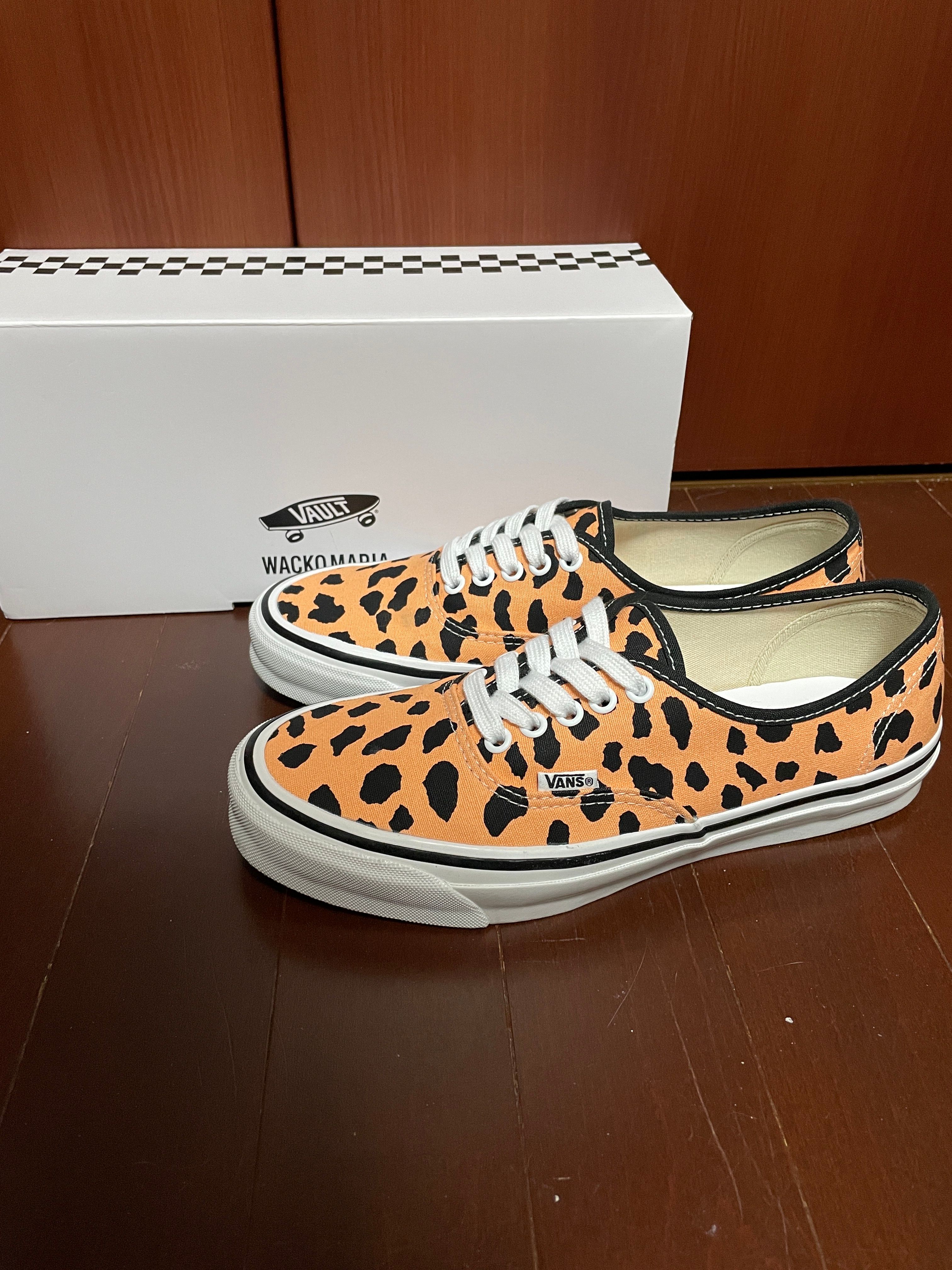 WACKO MARIA × Vault by Vans Authentic "Cheetah Peach"