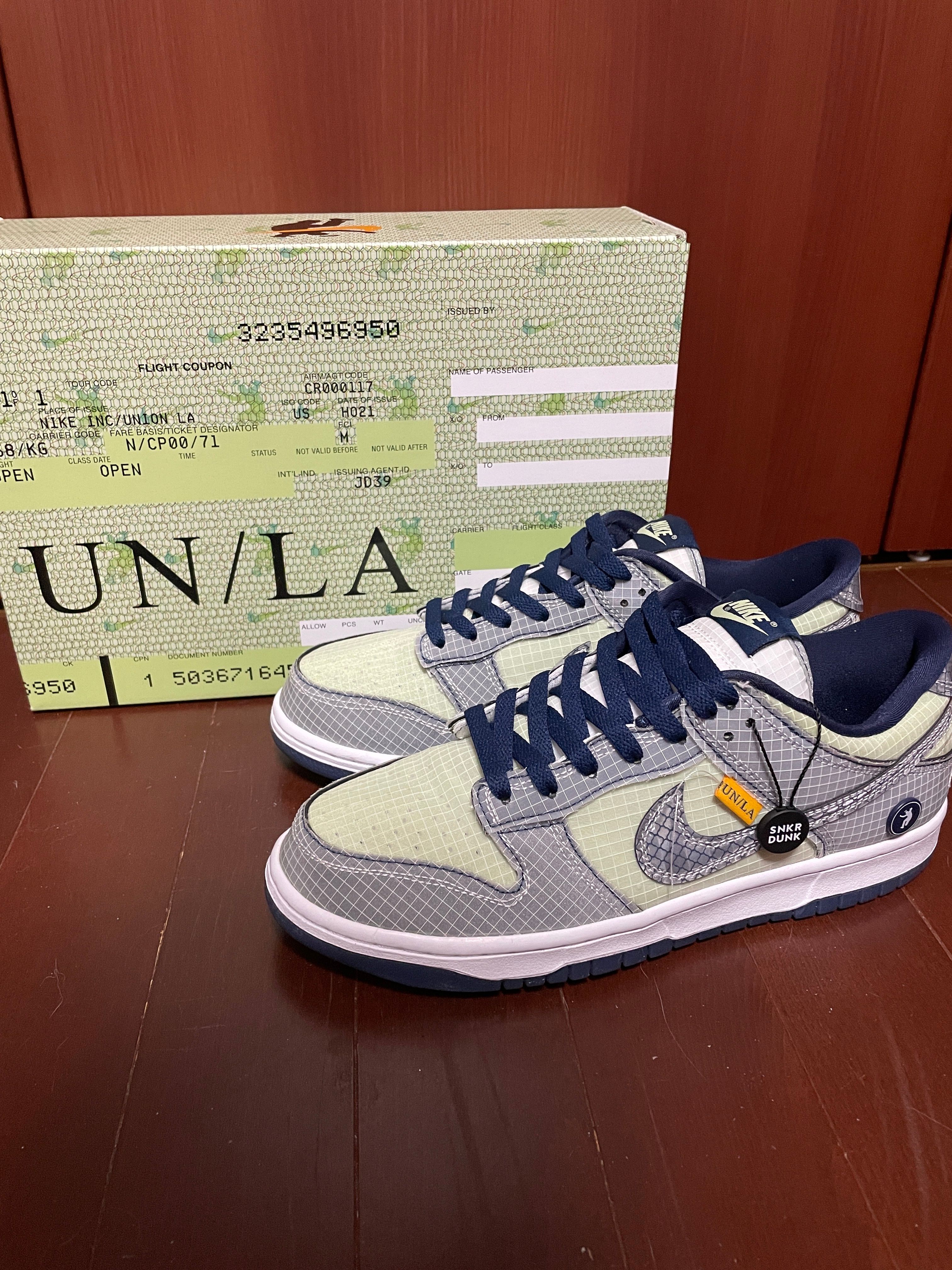 UNION × Nike Dunk Low "Pistachio"