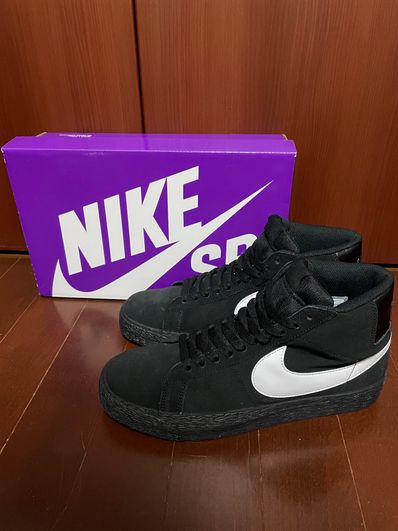 Nike SB Zoom Blazer Mid "Black White"