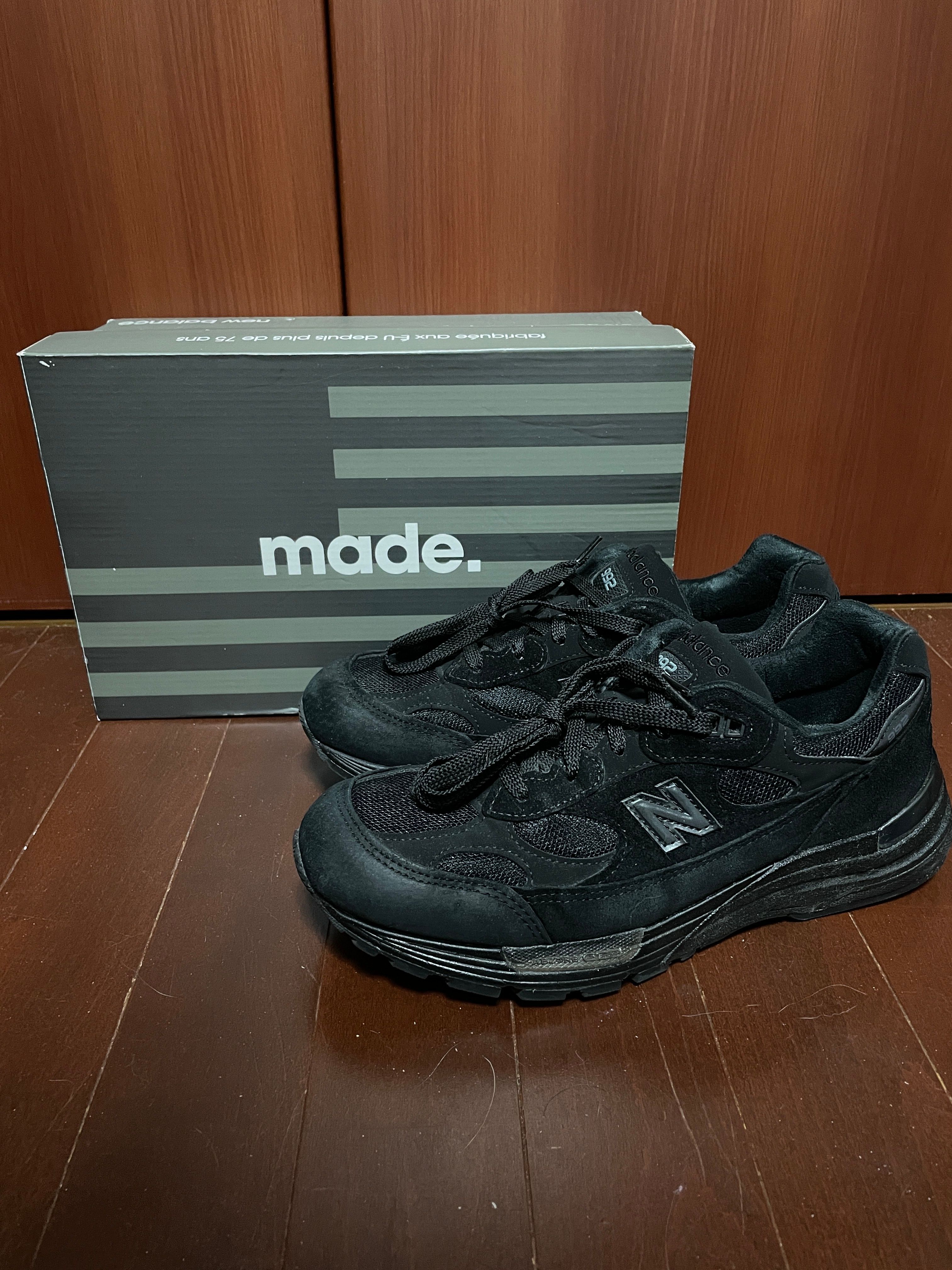 New Balance 992 "Triple Black"