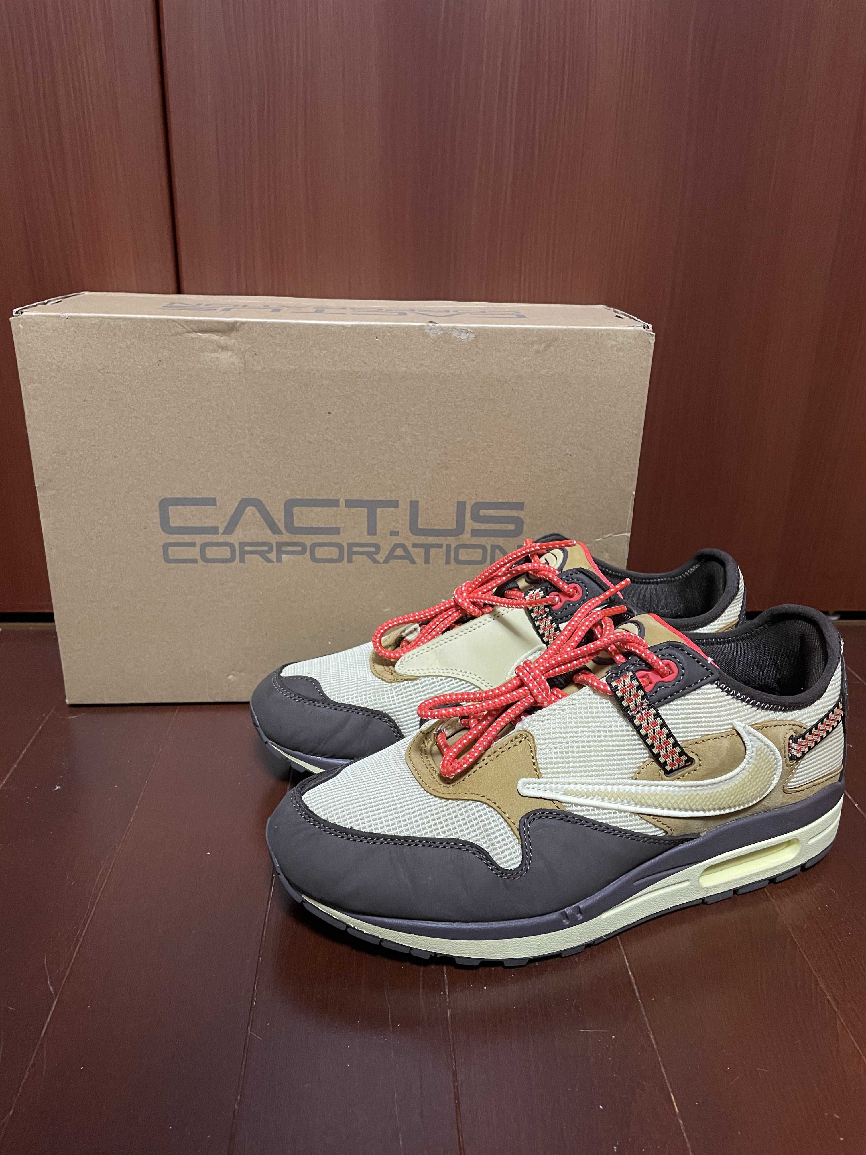 Travis Scott × Nike Air Max 1 "CACT.US Brown"