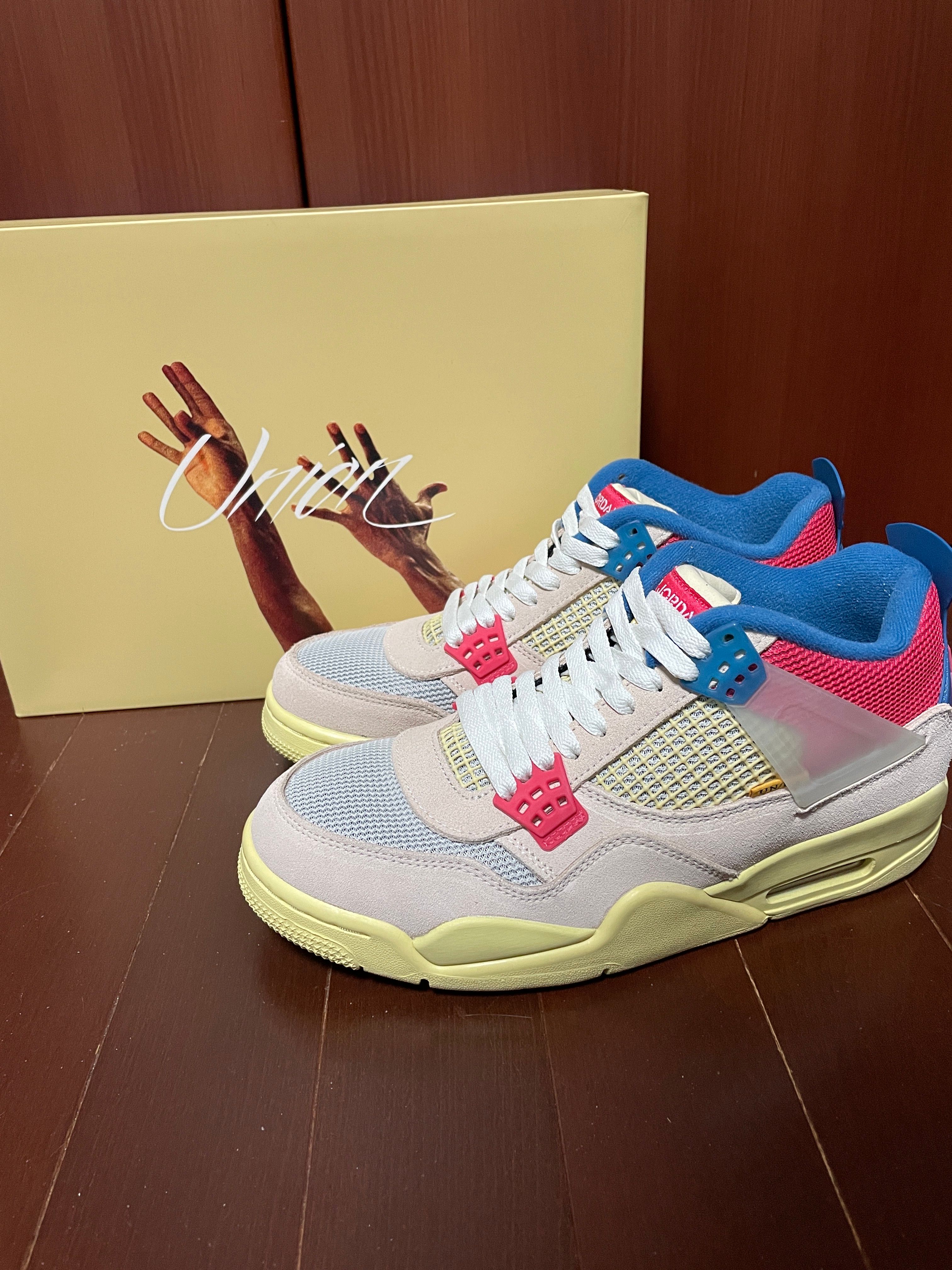 UNION × Nike Air Jordan 4 SP "Guava Ice/Light Fusion Red"