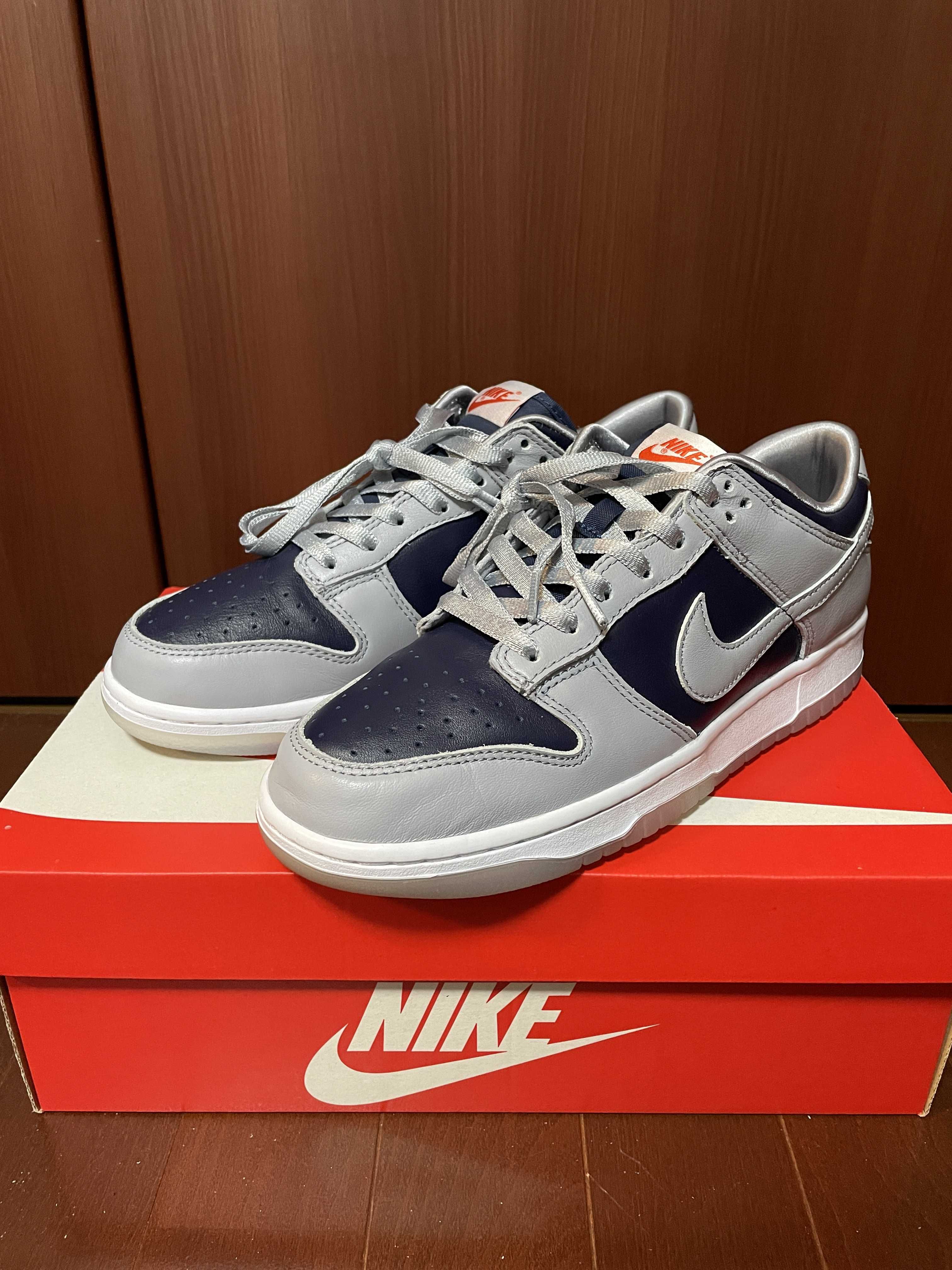 NIKE Women's DUNK LOW "COLLEGE NAVY"