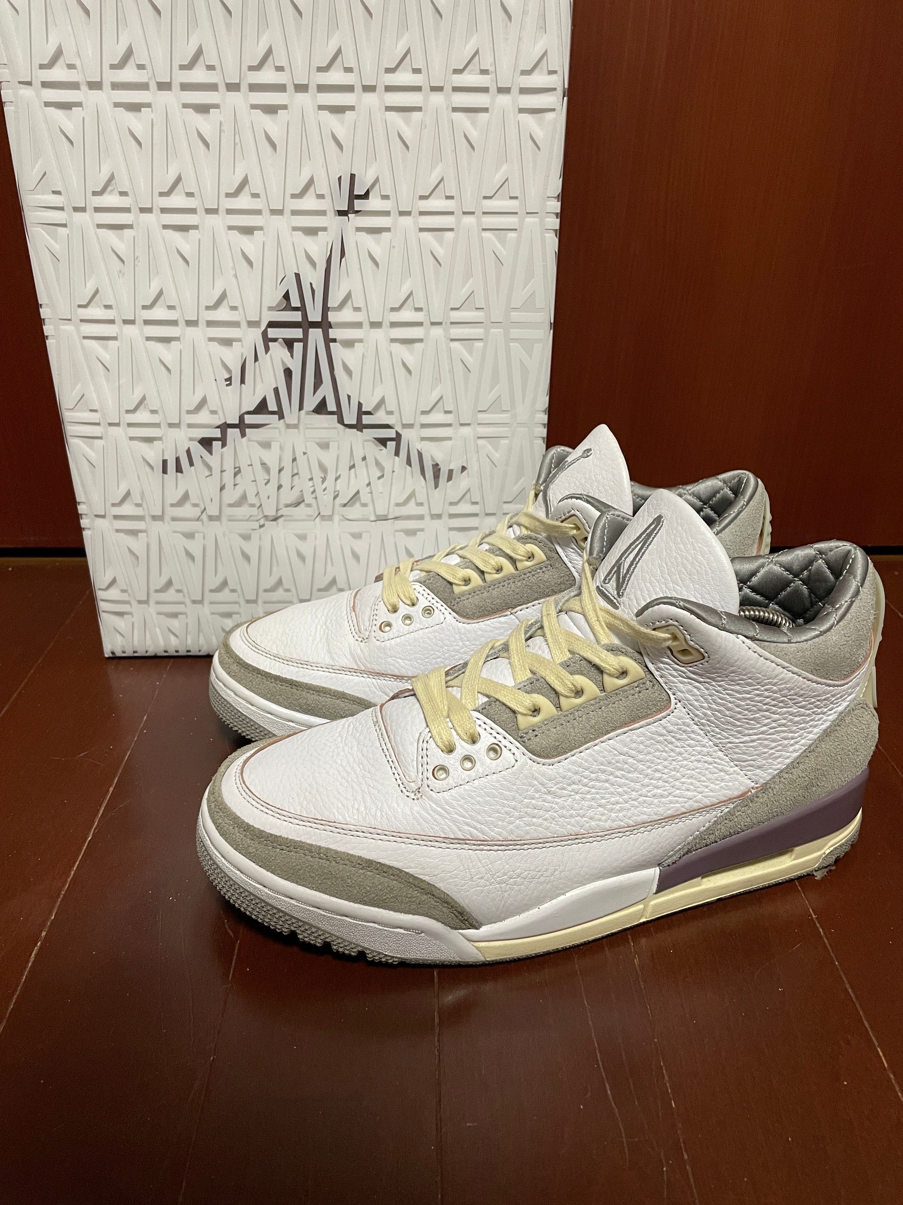 A Ma Maniere × Nike Women's Air Jordan 3 Retro SP "White/Medium Grey Violet Ore"