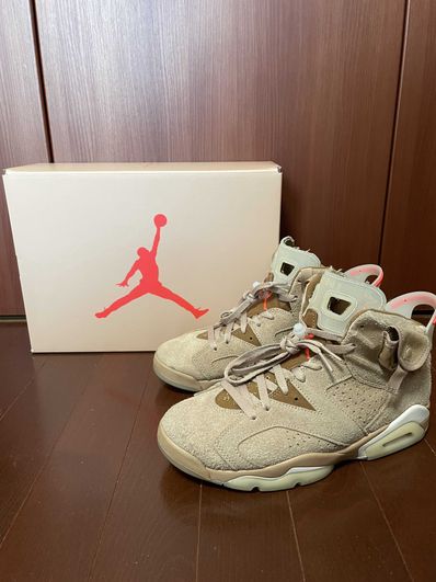 Travis Scott × Nike Air Jordan 6 "British Khaki"