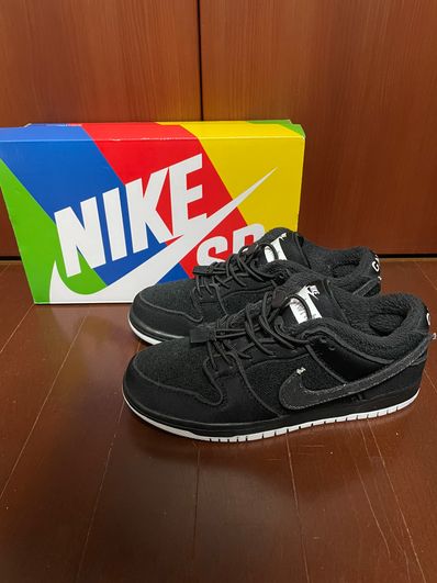 Gnarhunters × Nike SB Dunk Low "Black/White"