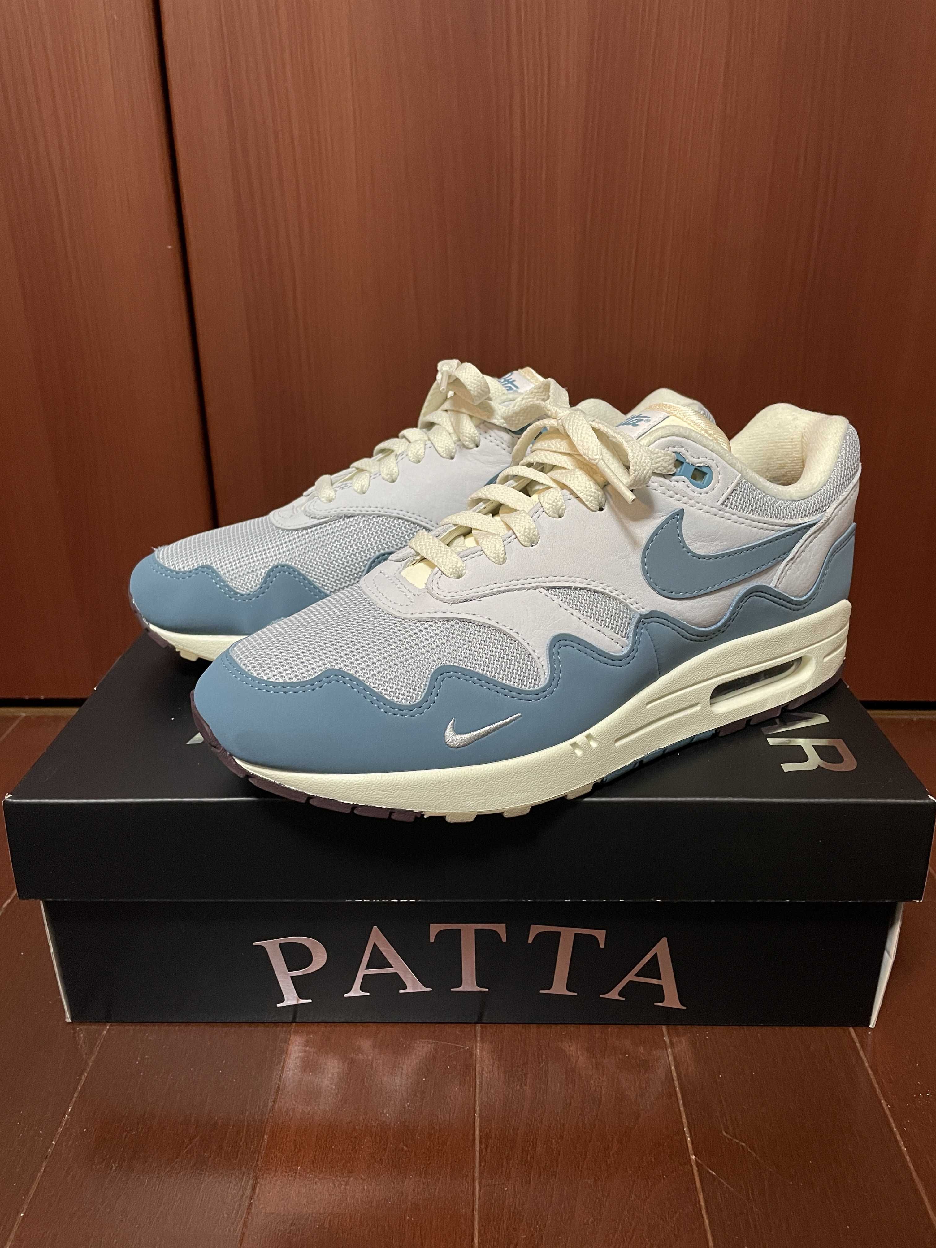 Patta × Nike Air Max 1 "Noise Aqua"