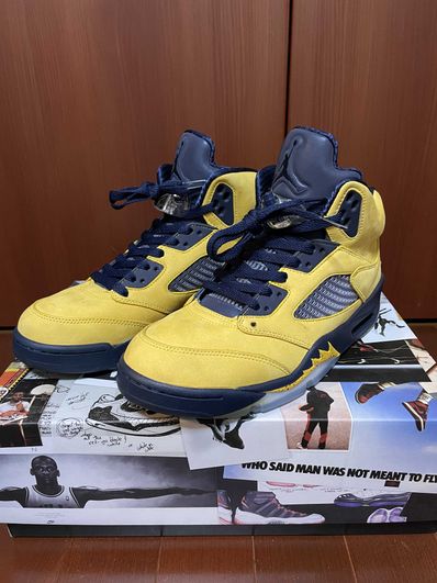 NIKE AIR JORDAN 5 "MICHIGAN"
