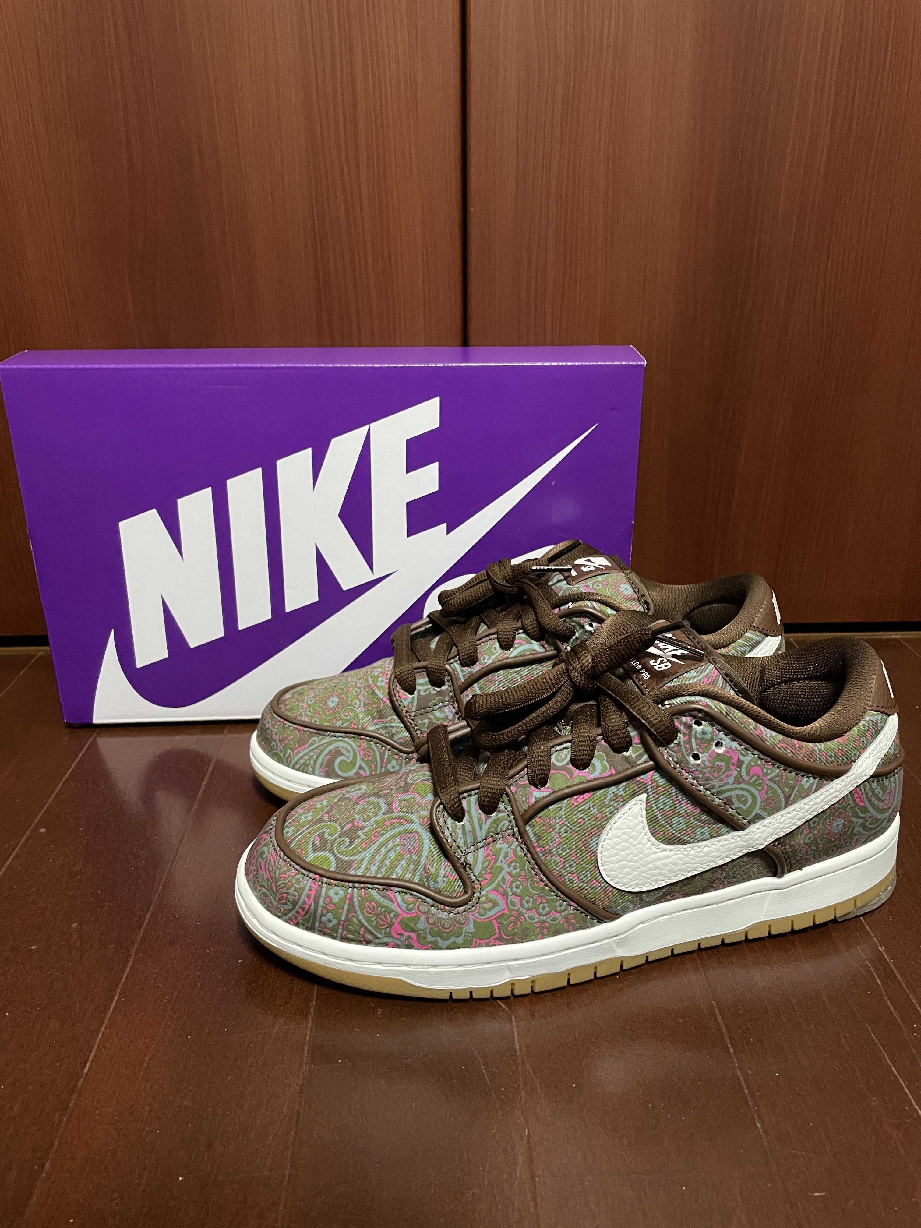 Nike SB Dunk Low PRM "Brown Paisley"