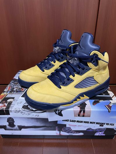 NIKE AIR JORDAN 5 "MICHIGAN"