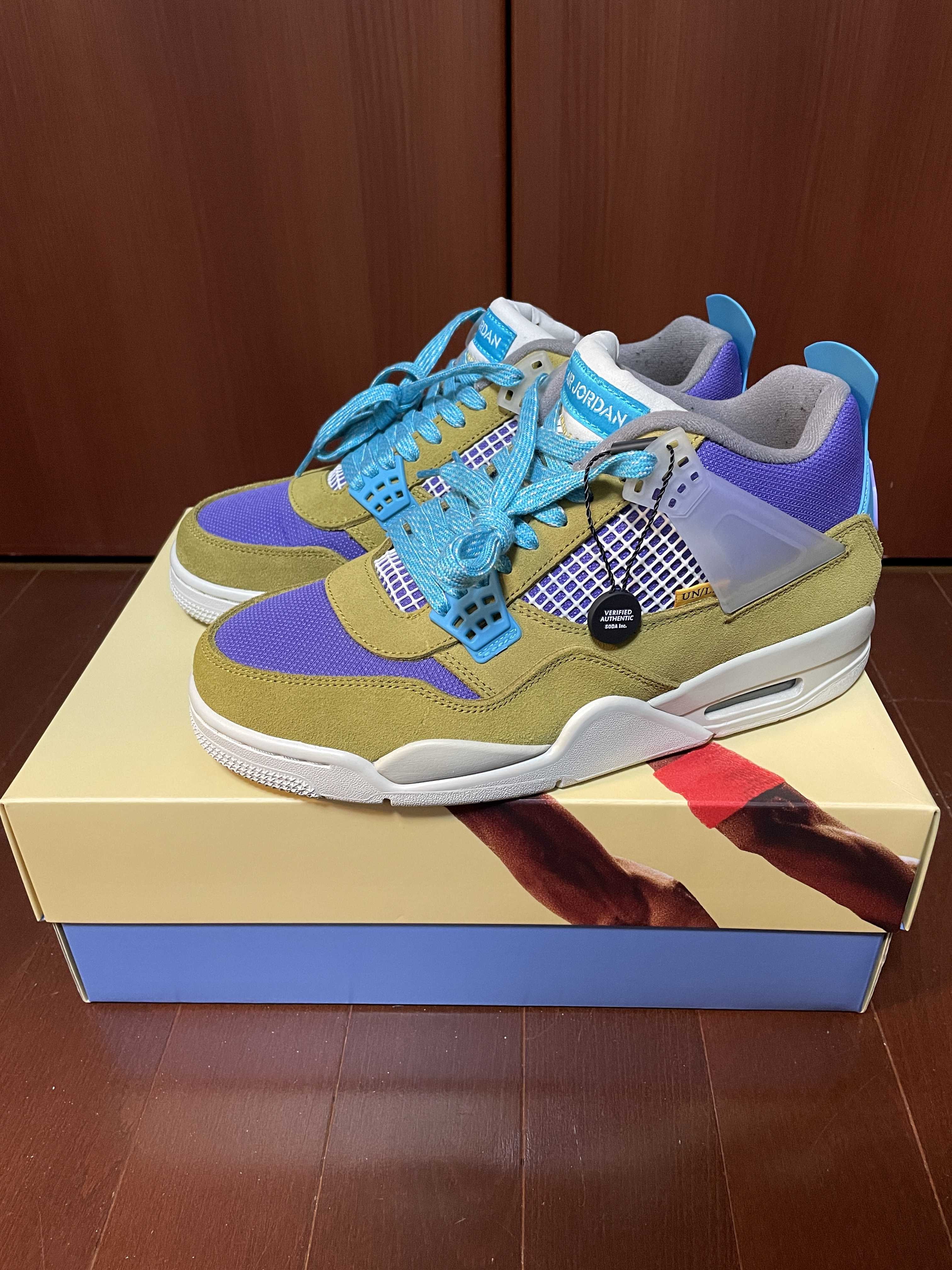 Union × Nike Air Jordan 4 SP "Desert Moss"