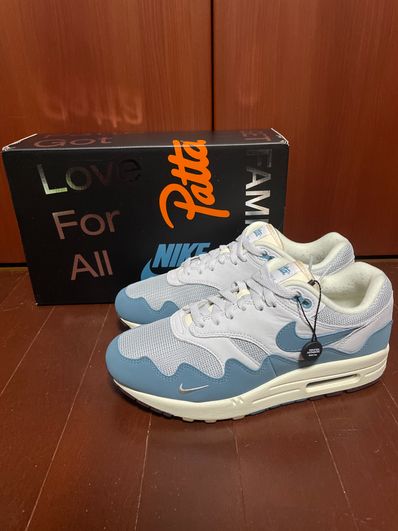 Patta × Nike Air Max 1 "Noise Aqua"
