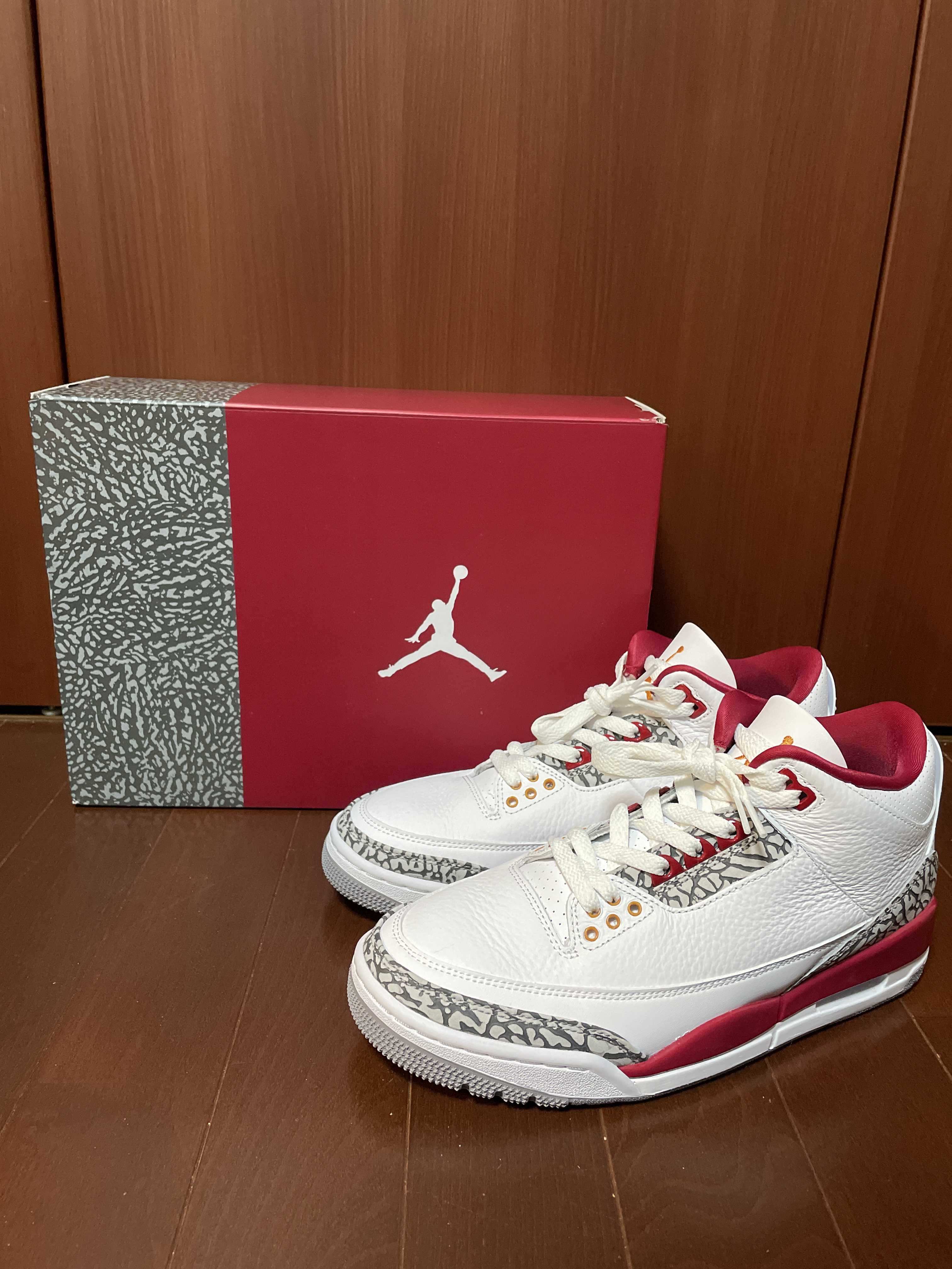 Nike Air Jordan 3 "Cardinal Red"