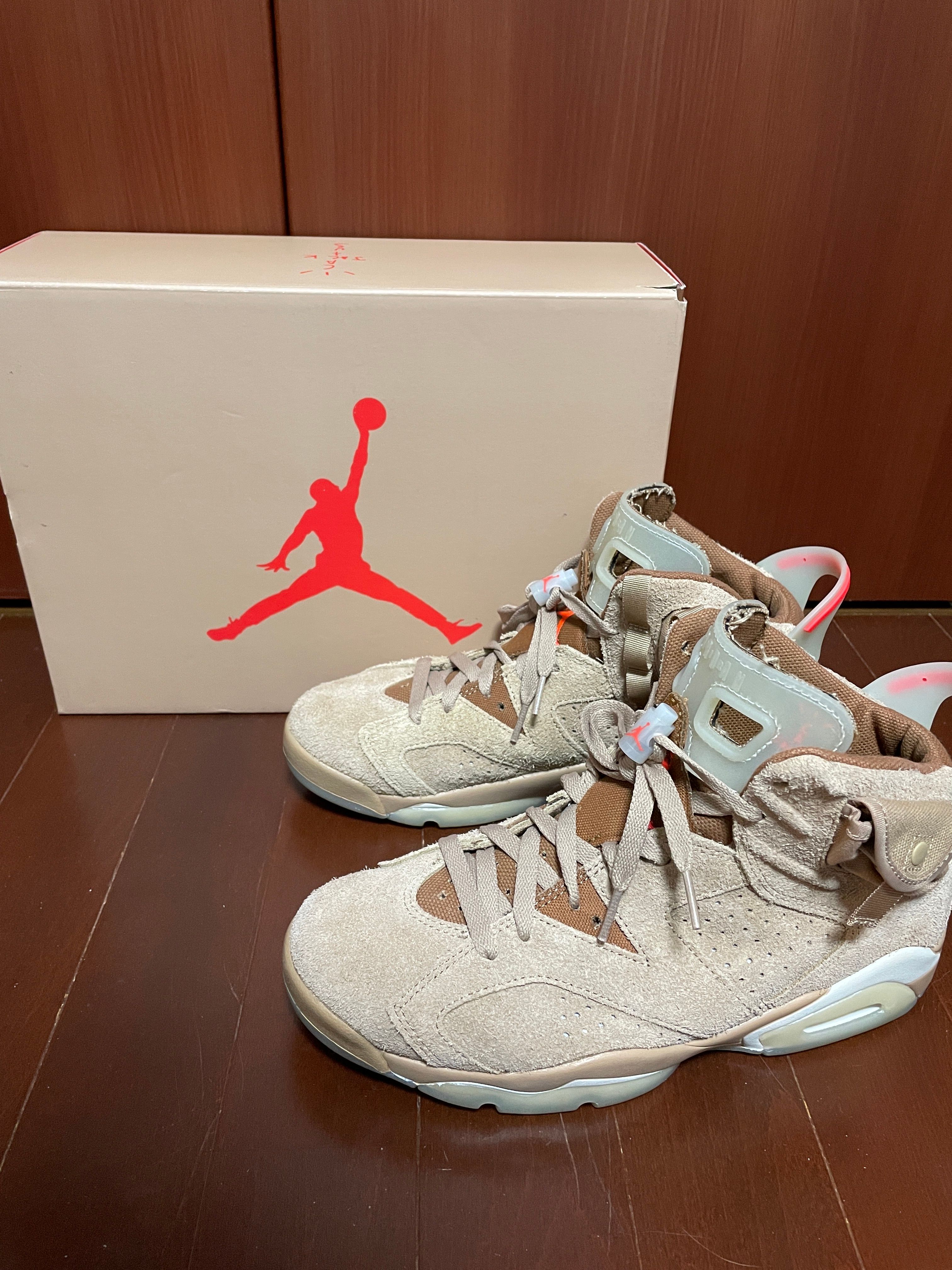 Travis Scott × Nike Air Jordan 6 "British Khaki"