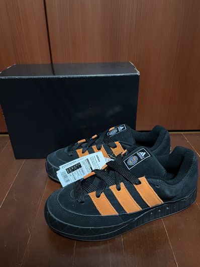 Jamal Smith × adidas Adimatic "Core Black/Orange Rush"