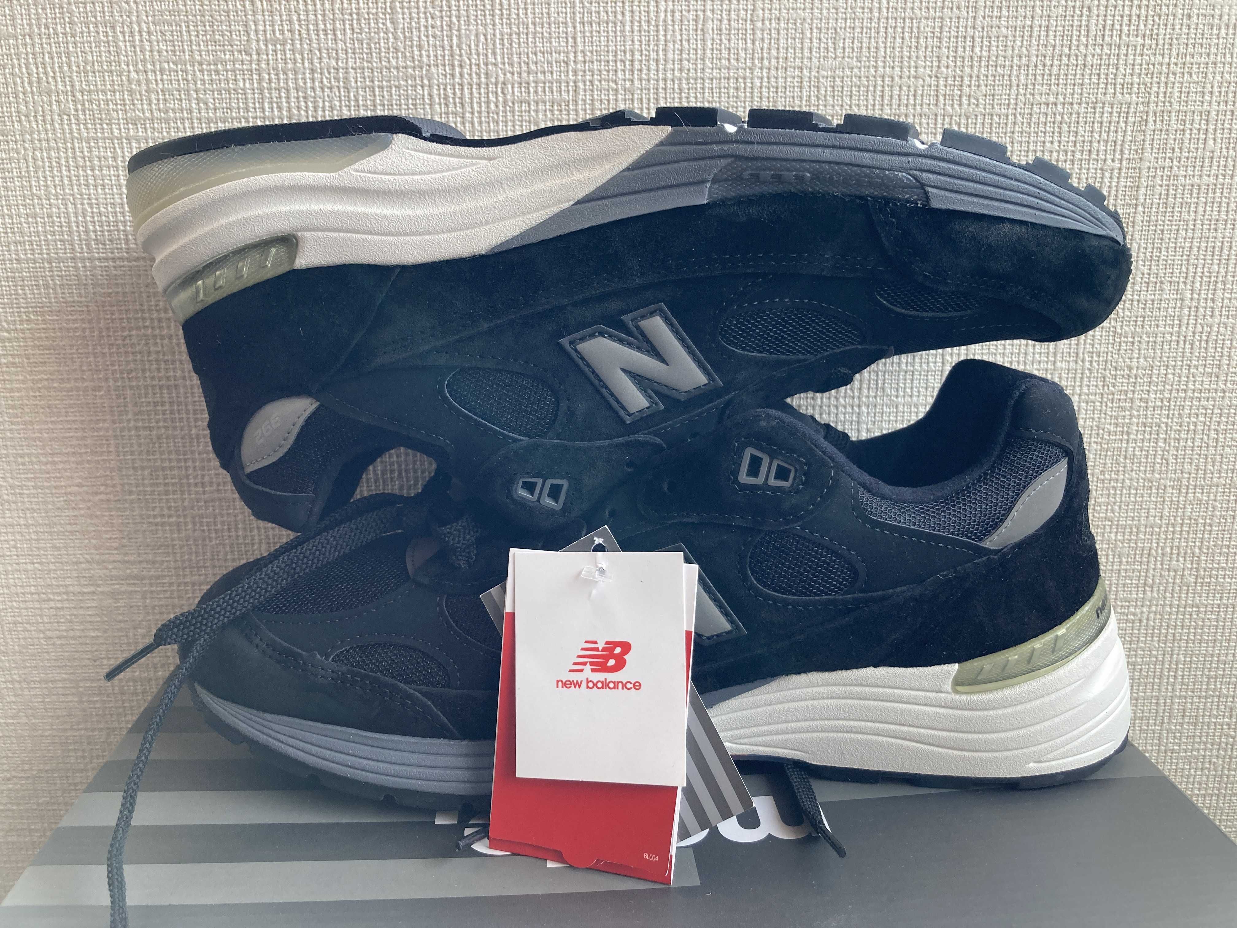 New Balance 992 Made in USA "Black"